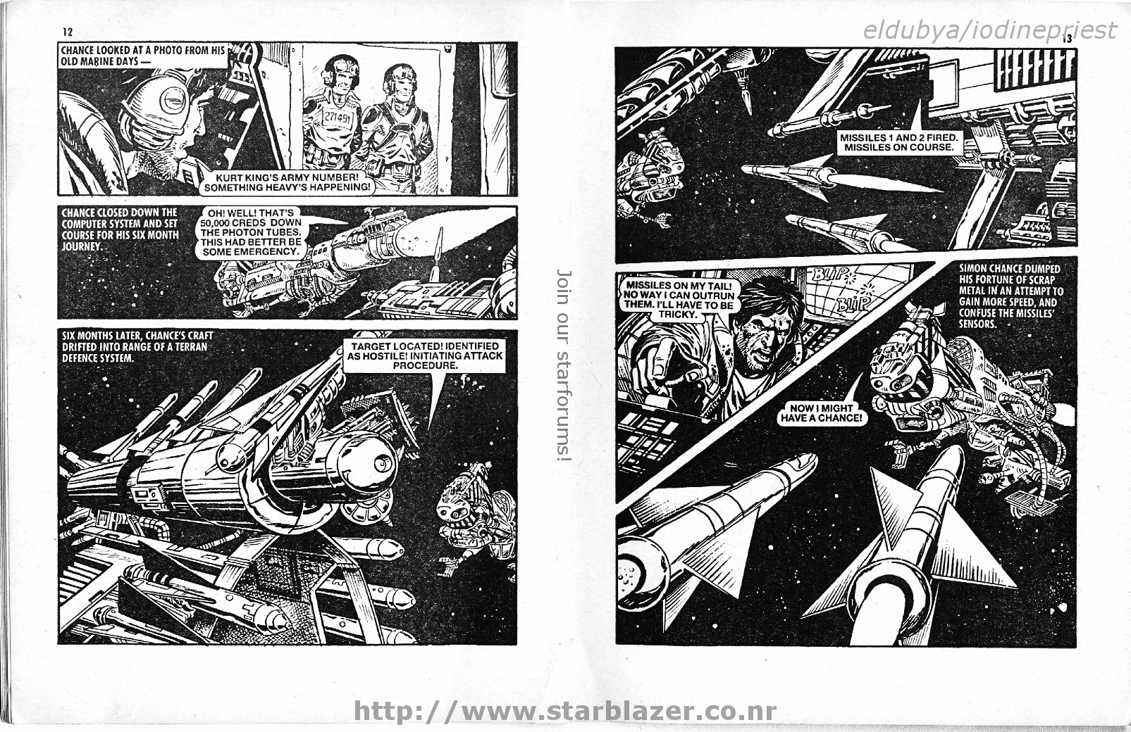 Read online Starblazer comic -  Issue #195 - 8