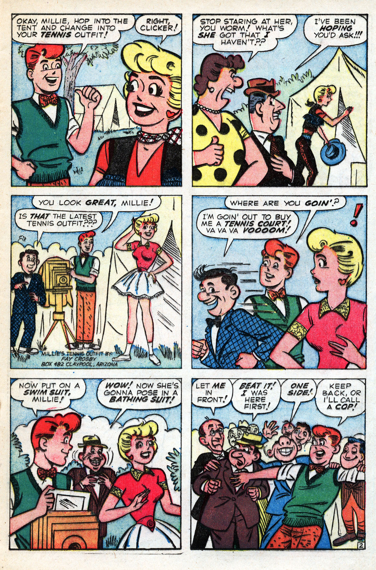 Read online Millie the Model comic -  Issue #94 - 13