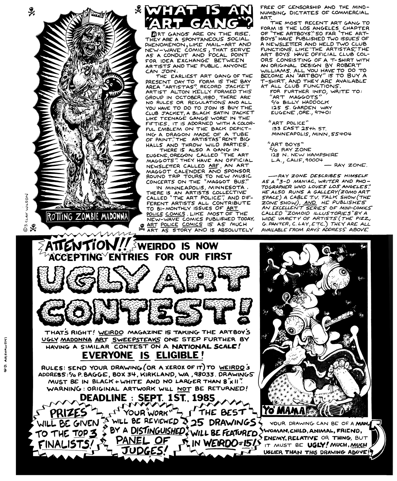 Read online Weirdo comic -  Issue #13 - 3