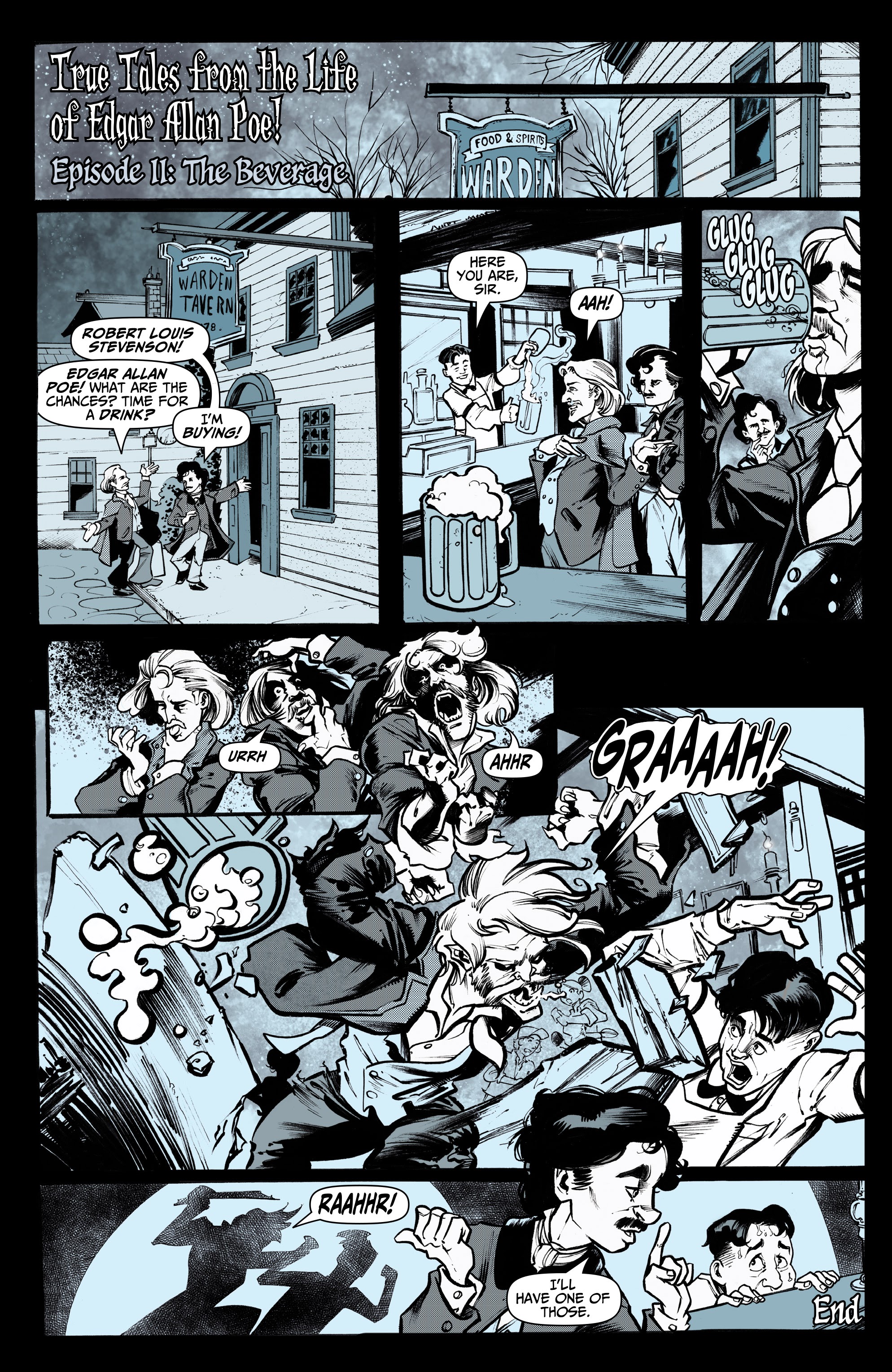 Read online Edgar Allan Poe's Snifter of Death comic -  Issue #4 - 12