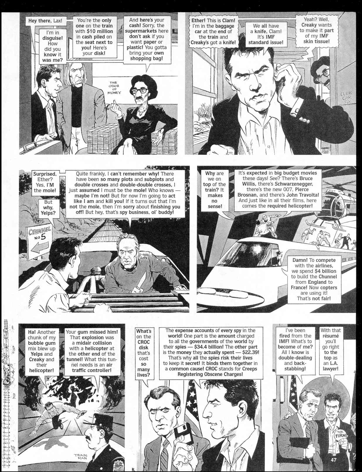 Read online MAD comic -  Issue #347 - 49