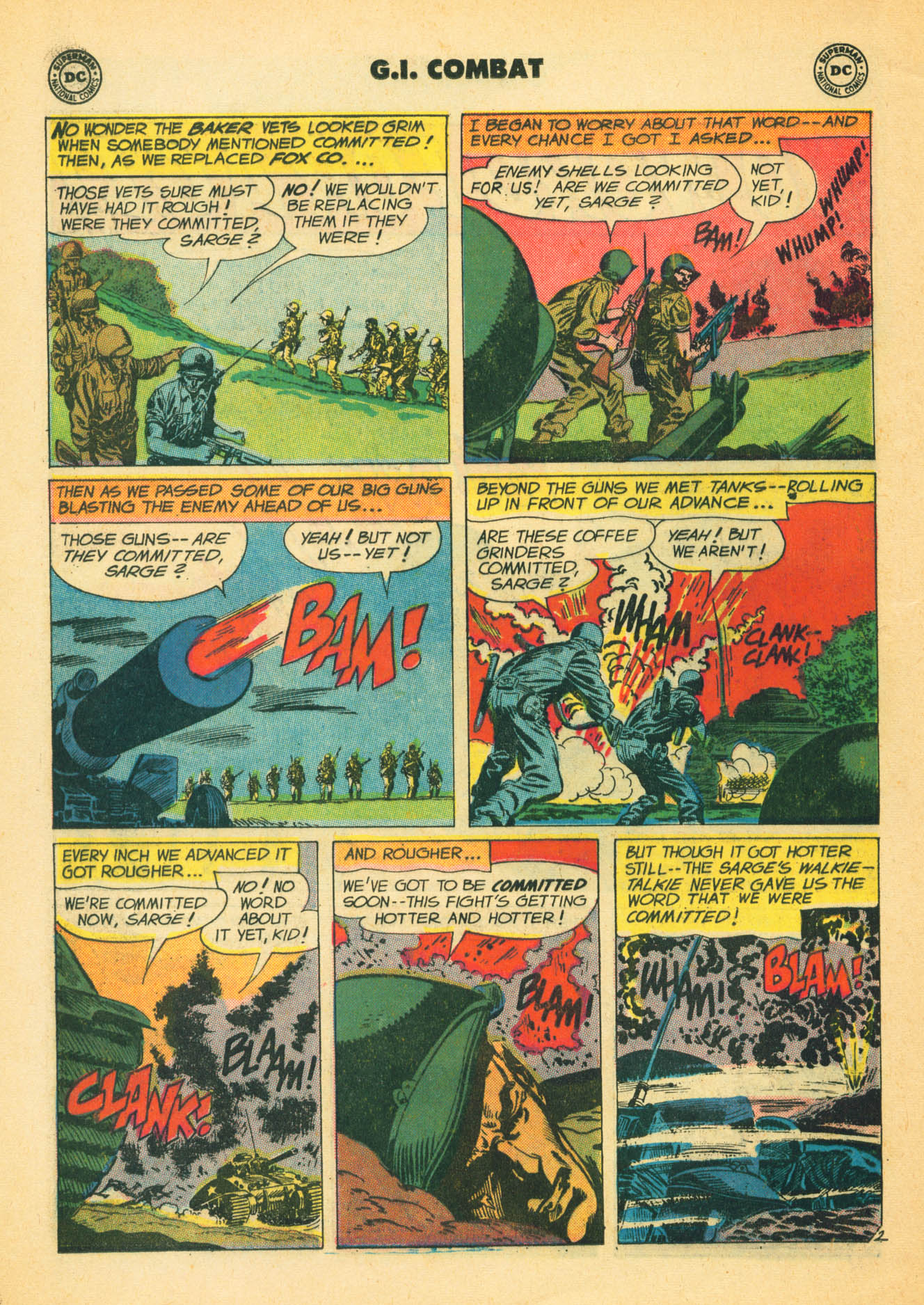 Read online G.I. Combat (1952) comic -  Issue #74 - 28