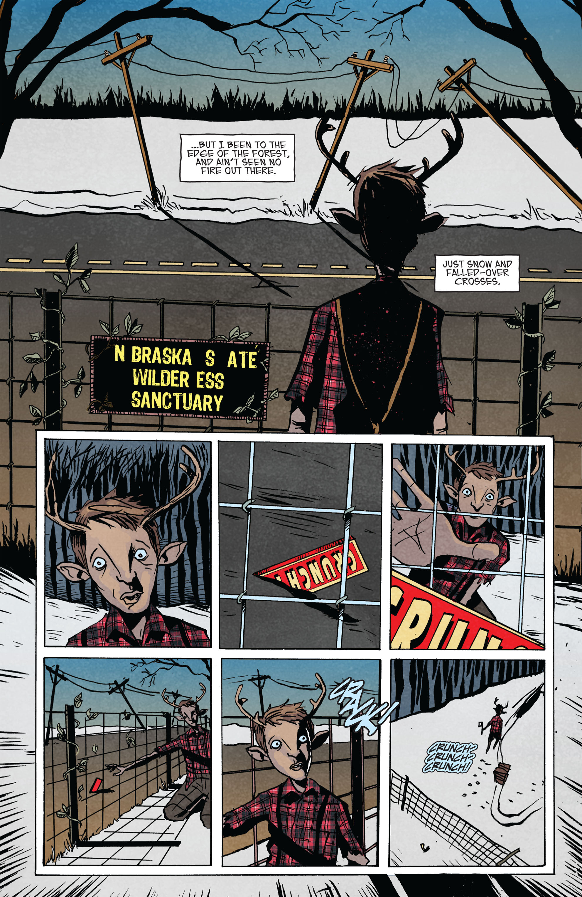 Read online Sweet Tooth: The Deluxe Edition comic -  Issue #1 - 12