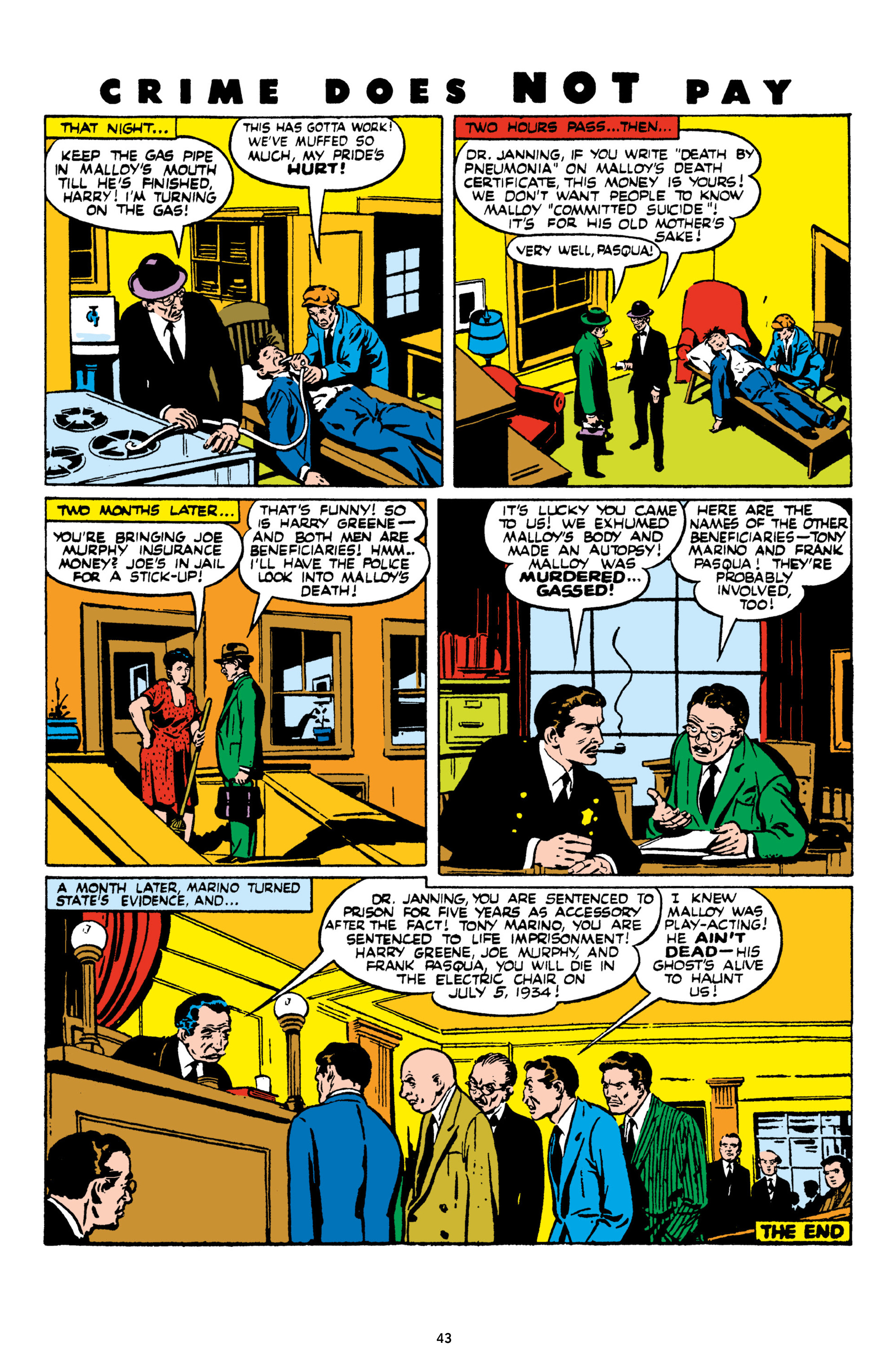 Read online Crime Does Not Pay Archives comic -  Issue # TPB 9 (Part 1) - 45
