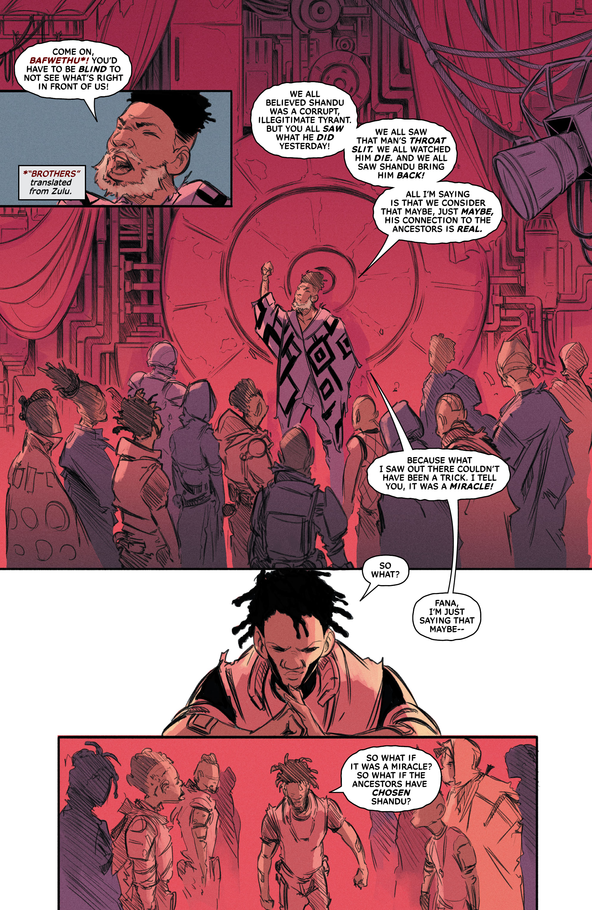 Read online Land of the Living Gods comic -  Issue #4 - 4