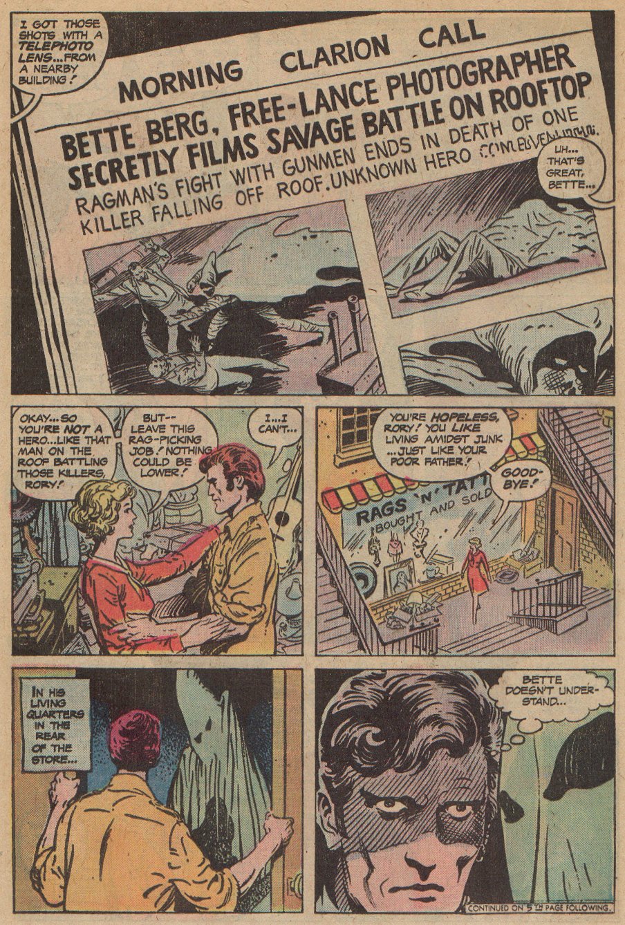 Read online Ragman (1976) comic -  Issue #1 - 10