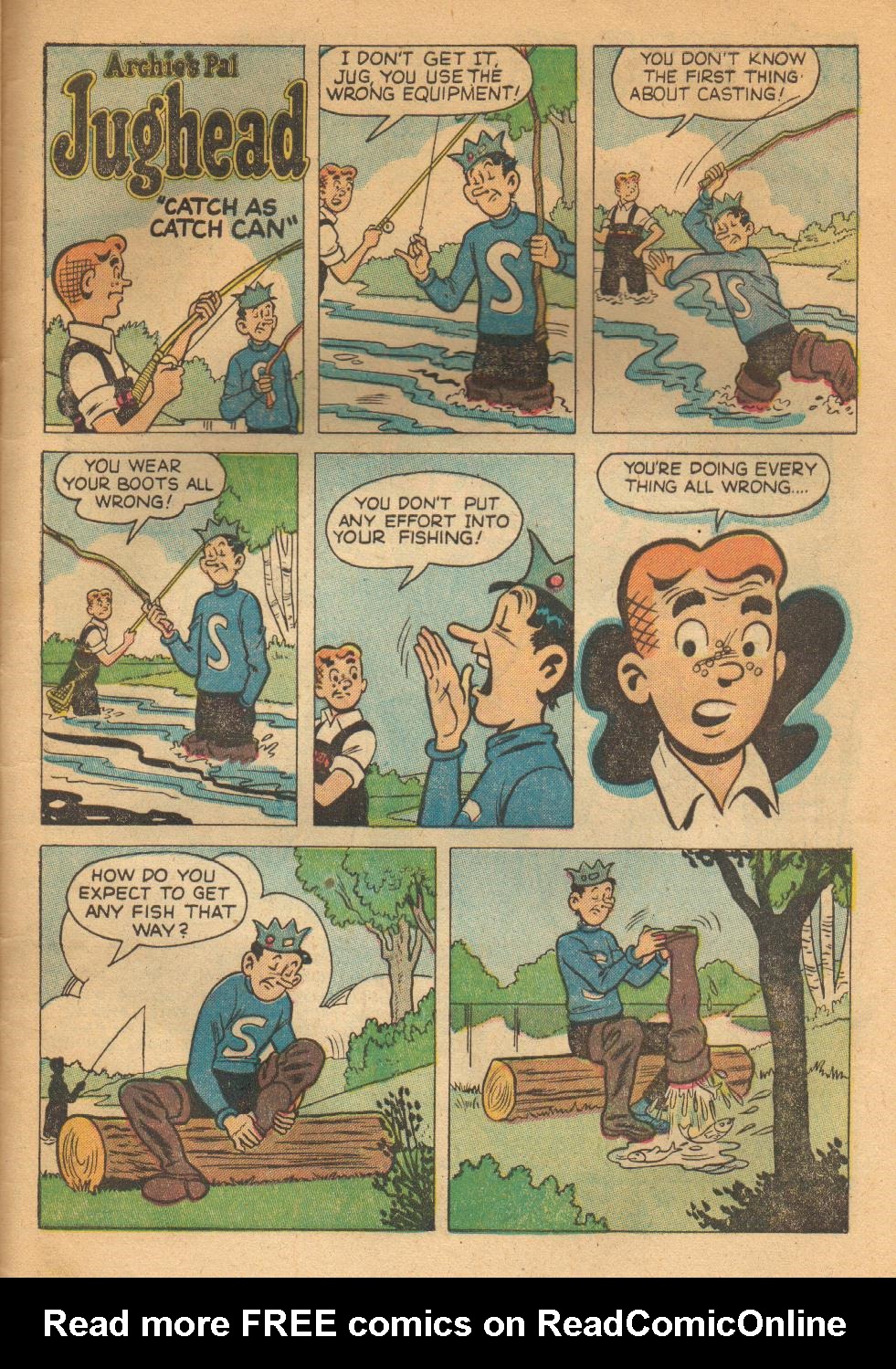 Read online Archie's Pal Jughead comic -  Issue #27 - 29
