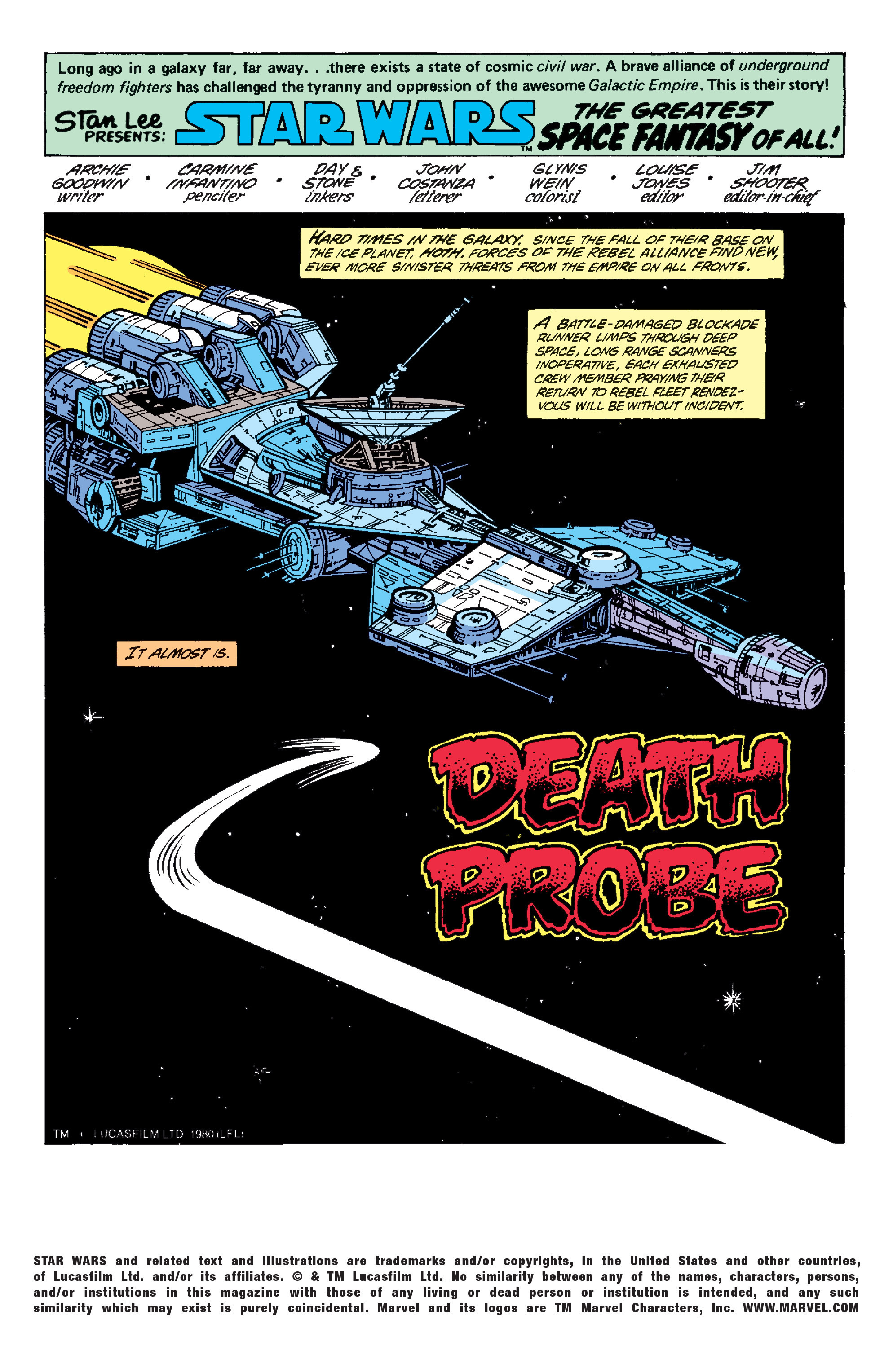 Read online Star Wars (1977) comic -  Issue #45 - 2
