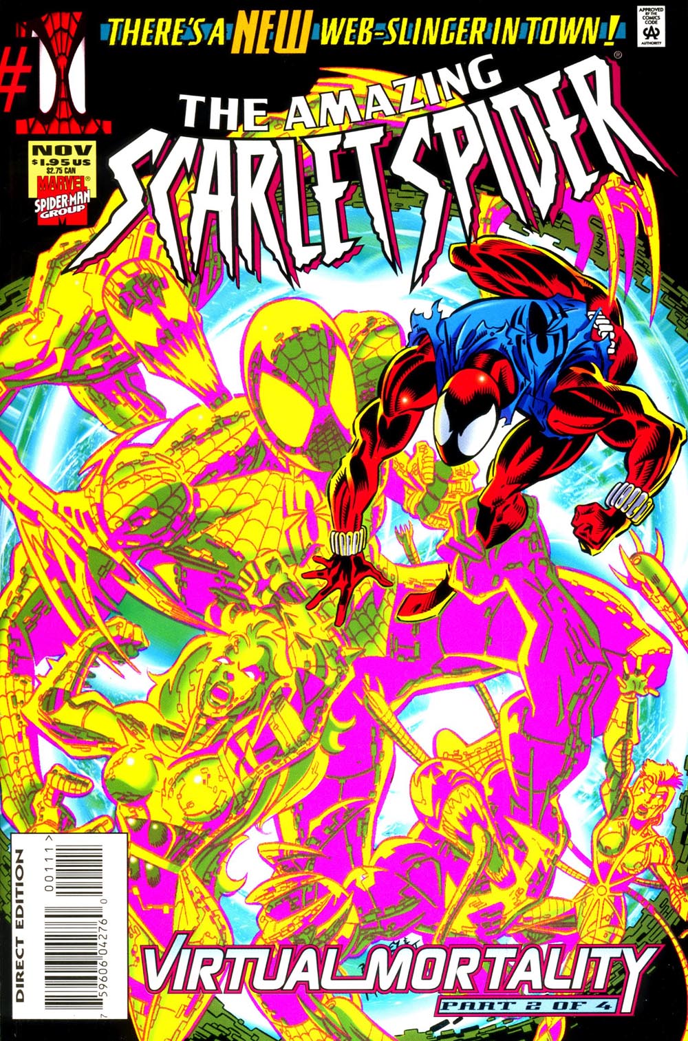 Read online Amazing Scarlet Spider comic -  Issue #1 - 1