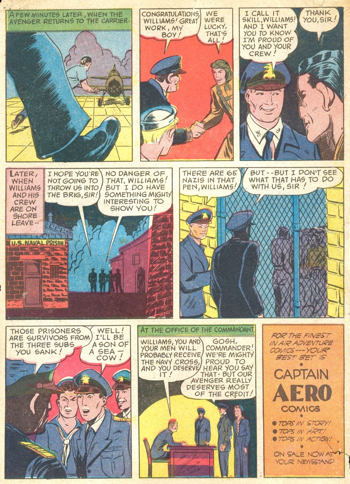 Captain Aero Comics issue 15 - Page 50