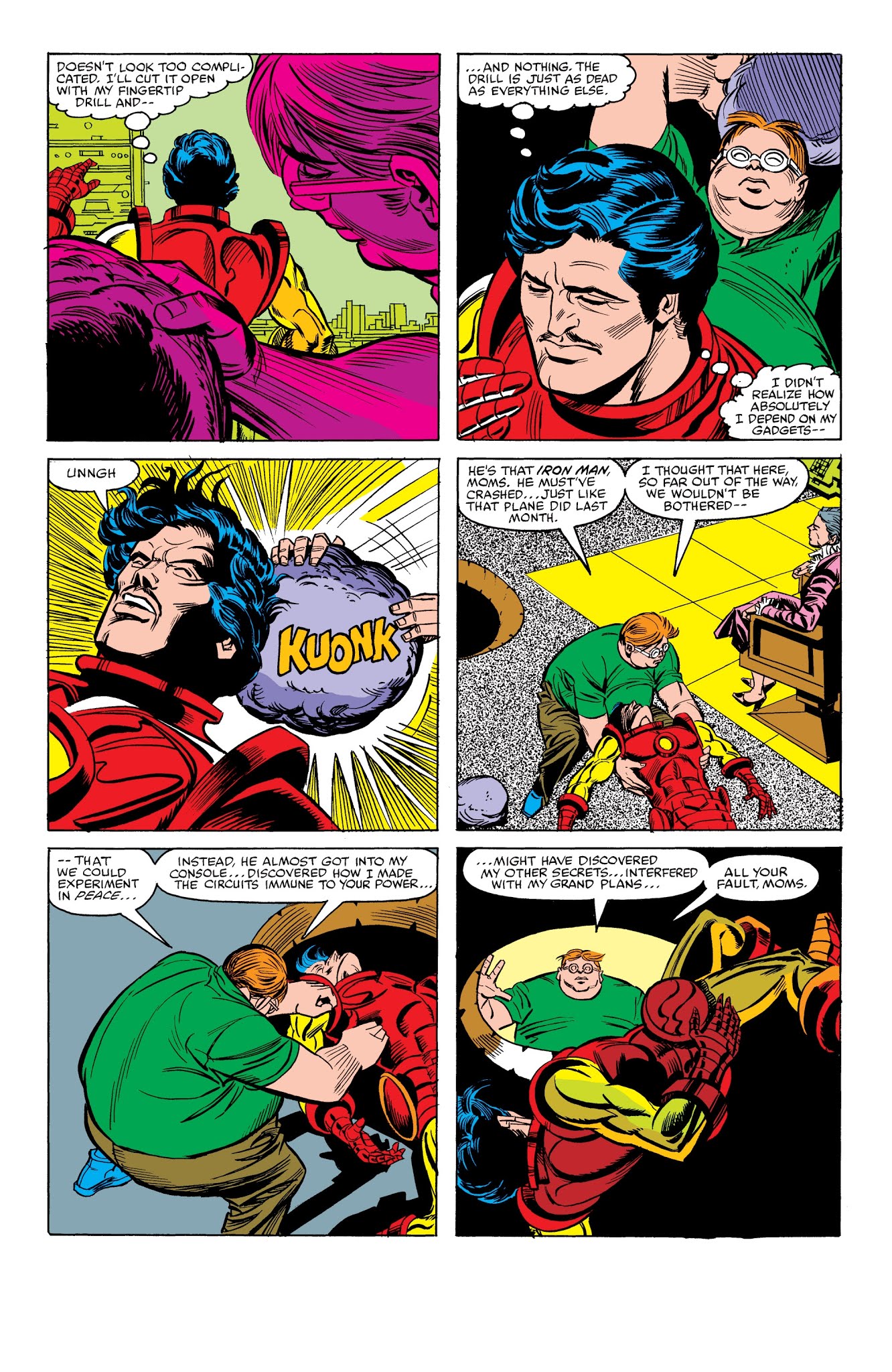 Read online Iron Man Epic Collection comic -  Issue # The Enemy Within (Part 1) - 20