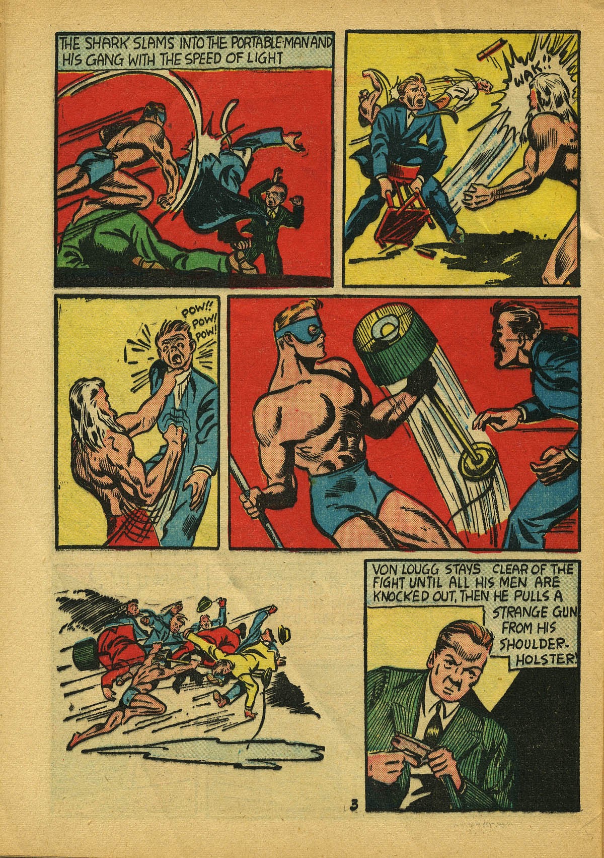 Read online Amazing Man Comics comic -  Issue #22 - 61