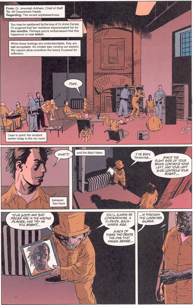 Read online Arkham Asylum: Living Hell comic -  Issue #2 - 2