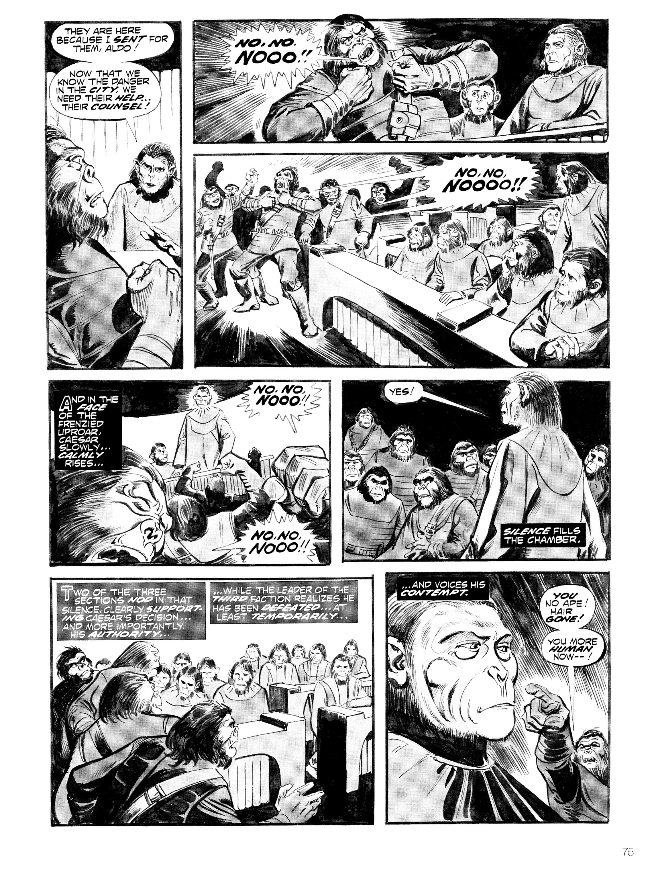 Read online Planet of the Apes: Archive comic -  Issue # TPB 4 (Part 1) - 71