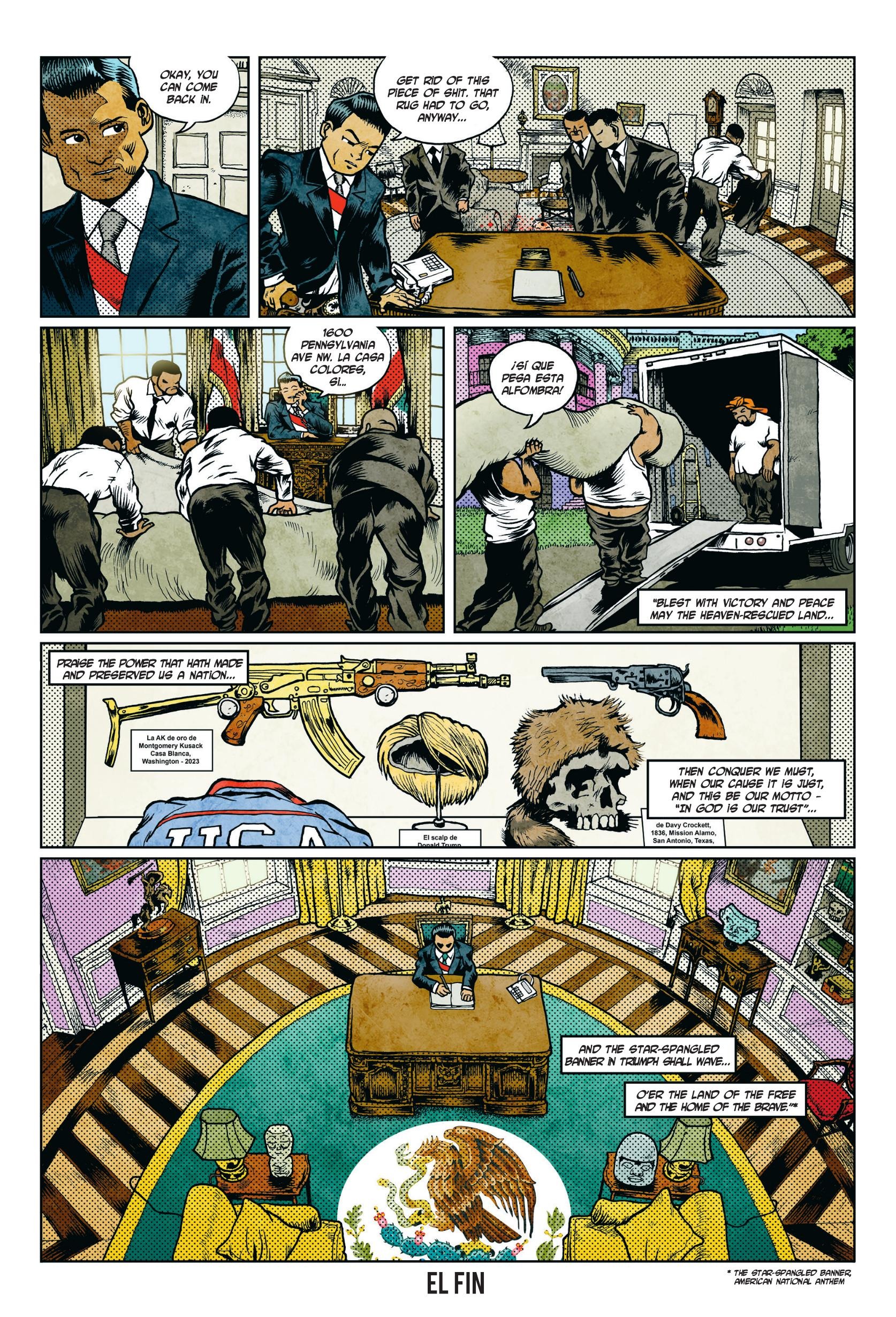 Read online Doggybags: Death of A Nation comic -  Issue # TPB - 141