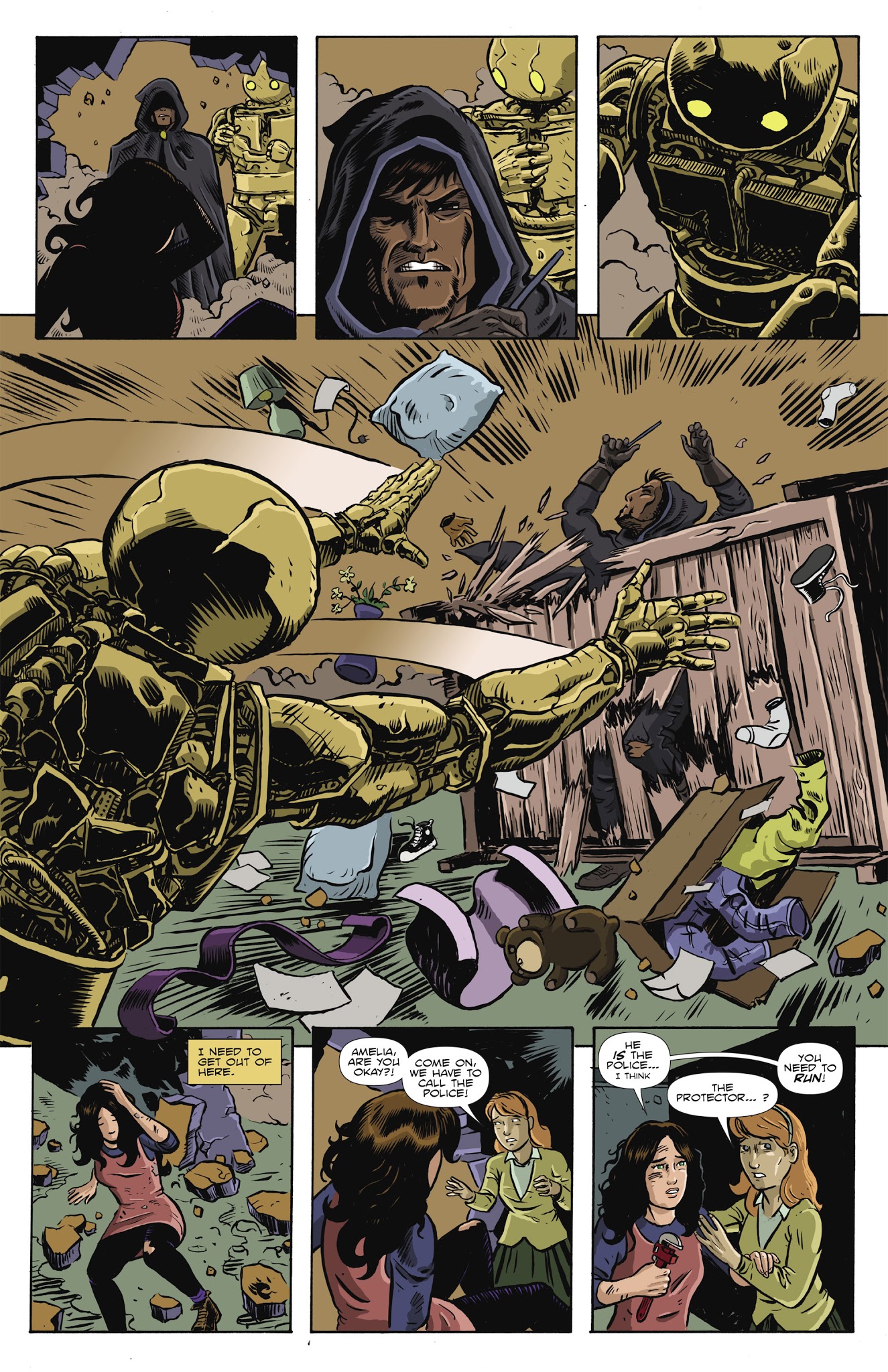 Read online Amelia Cole and the Unknown World comic -  Issue # TPB - 136