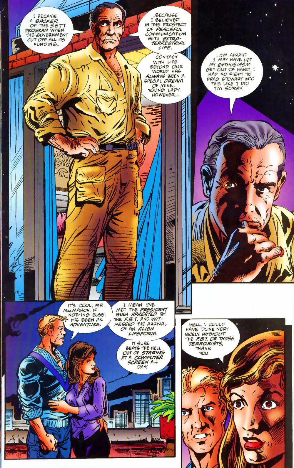Read online Leonard Nimoy's Primortals (1995) comic -  Issue #8 - 19