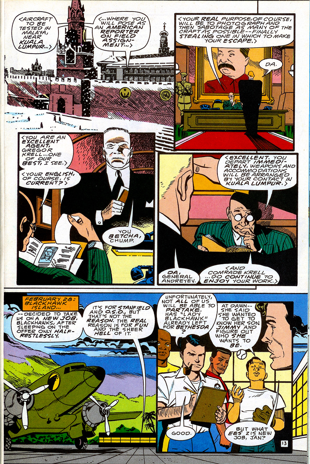 Blackhawk (1989) Issue #13 #14 - English 17