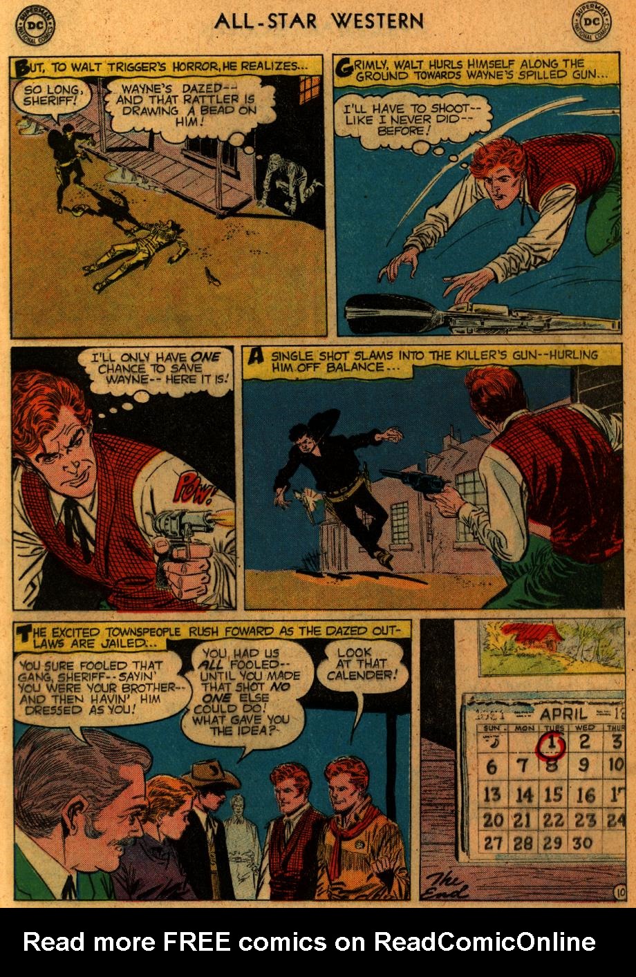 Read online All-Star Western (1951) comic -  Issue #102 - 12
