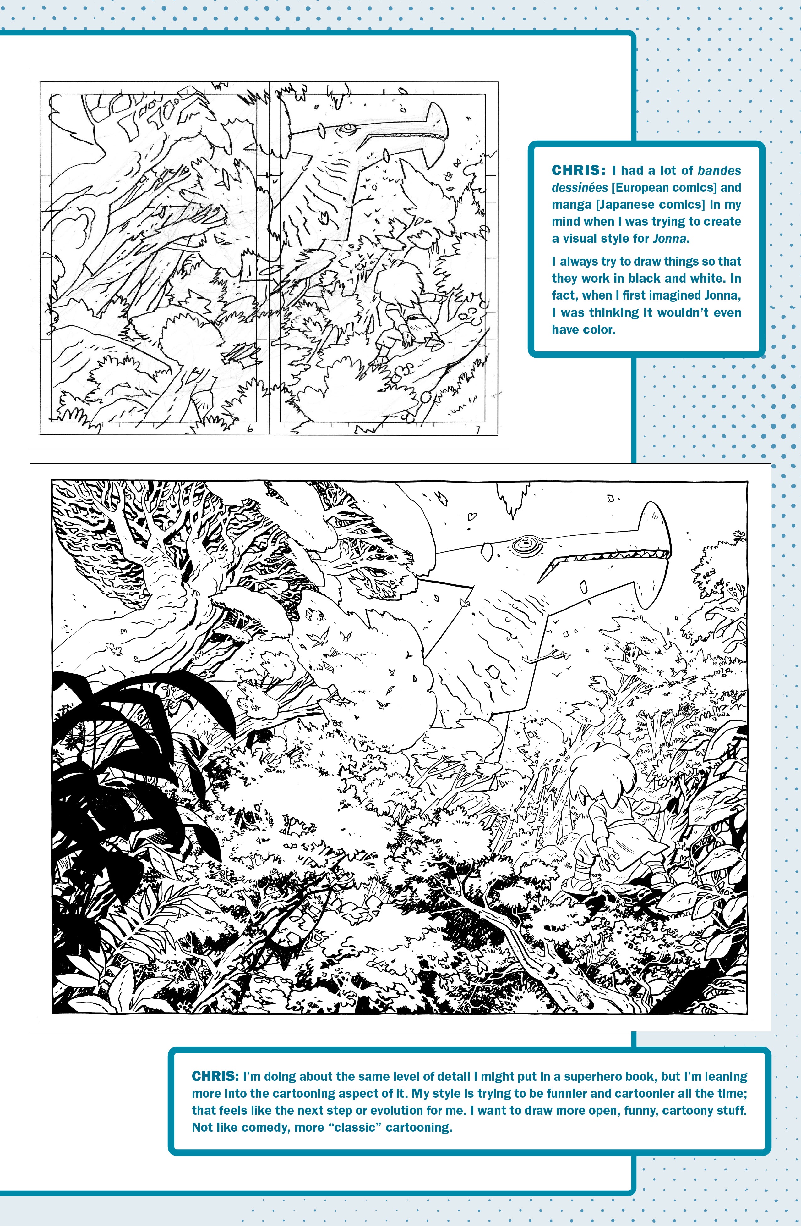 Read online Jonna and the Unpossible Monsters comic -  Issue # _Drawing Board Edition - 29