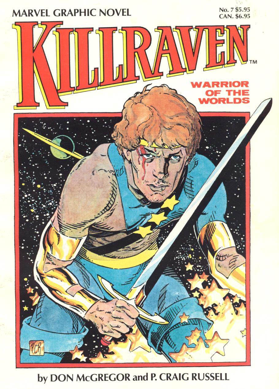 Read online Marvel Graphic Novel comic -  Issue #7 - Killraven - Warrior of the Worlds - 1