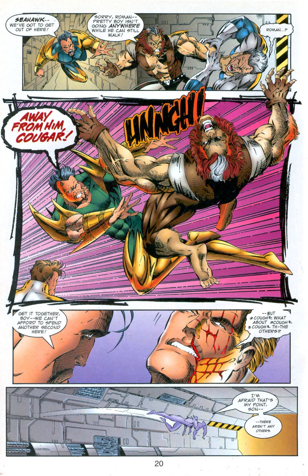 Read online Brigade (1993) comic -  Issue #25 - 23