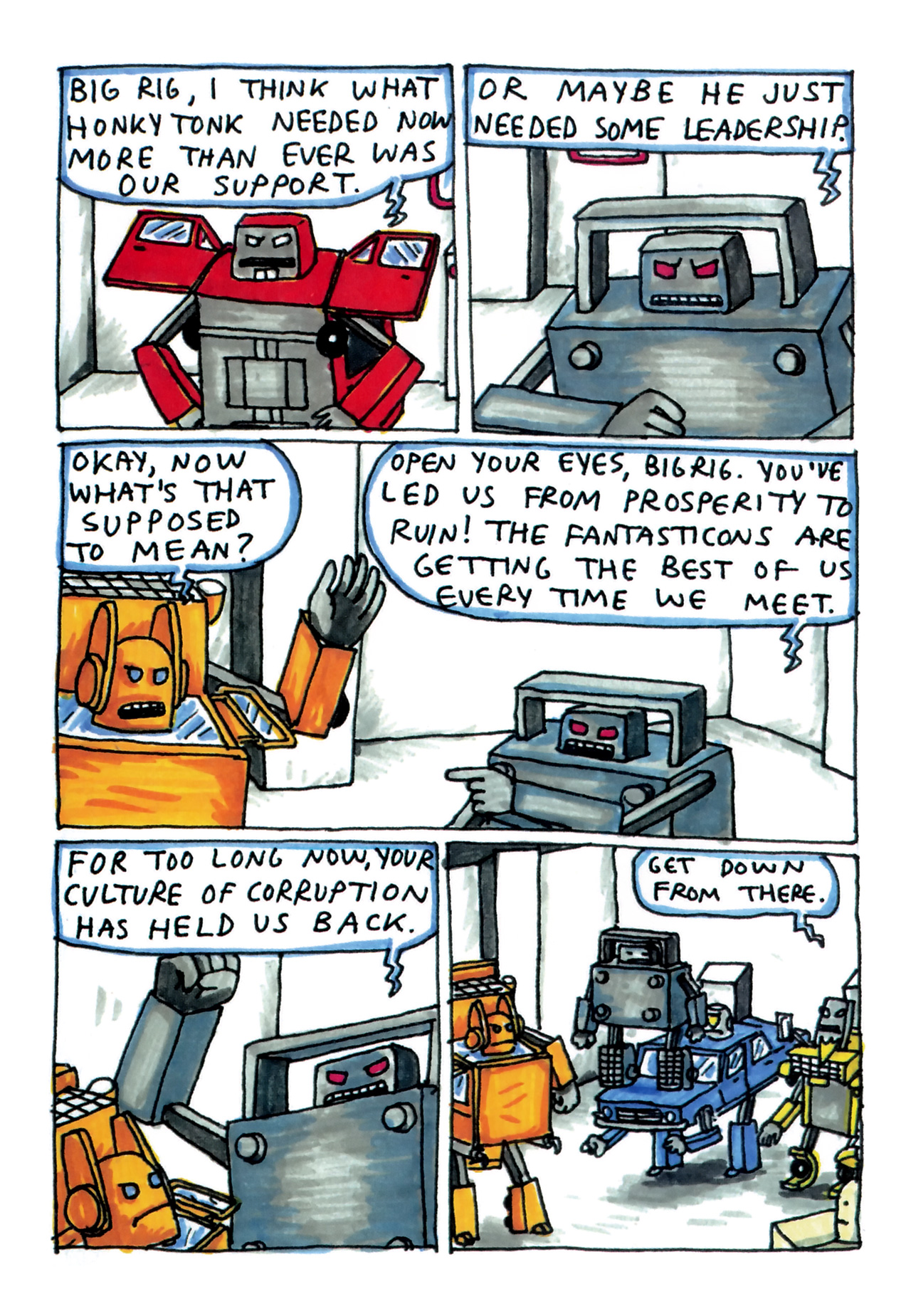 Read online Incredible Change-Bots comic -  Issue # TPB 1 - 103