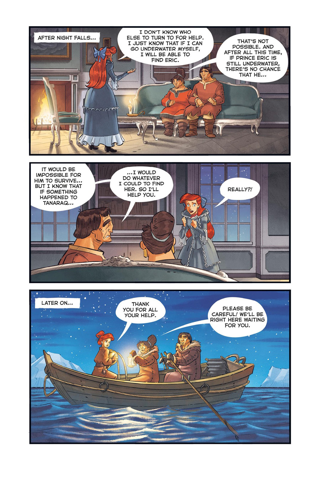 Read online Ariel and the Curse of the Sea Witches comic -  Issue # TPB - 63