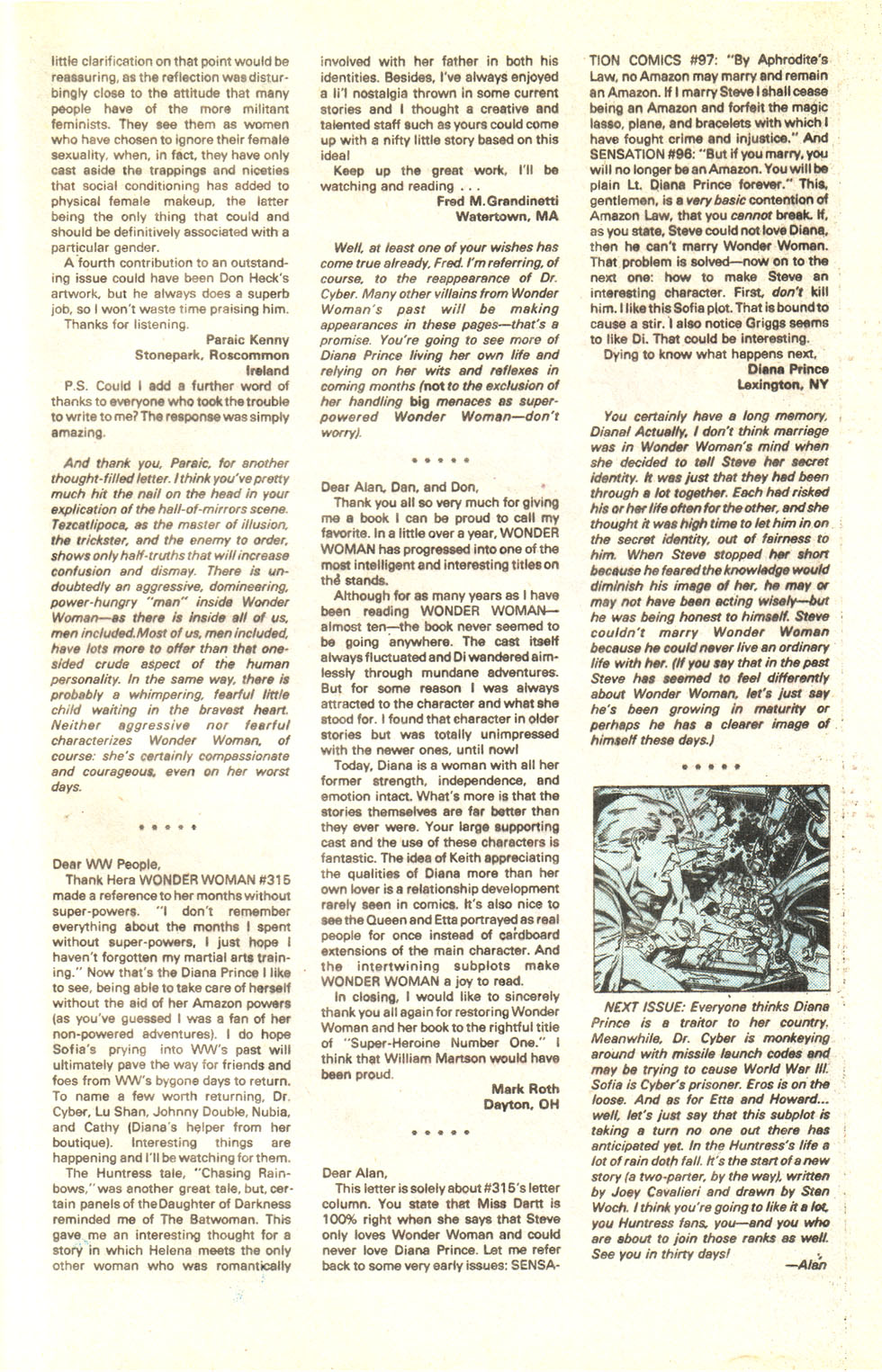 Read online Wonder Woman (1942) comic -  Issue #319 - 27