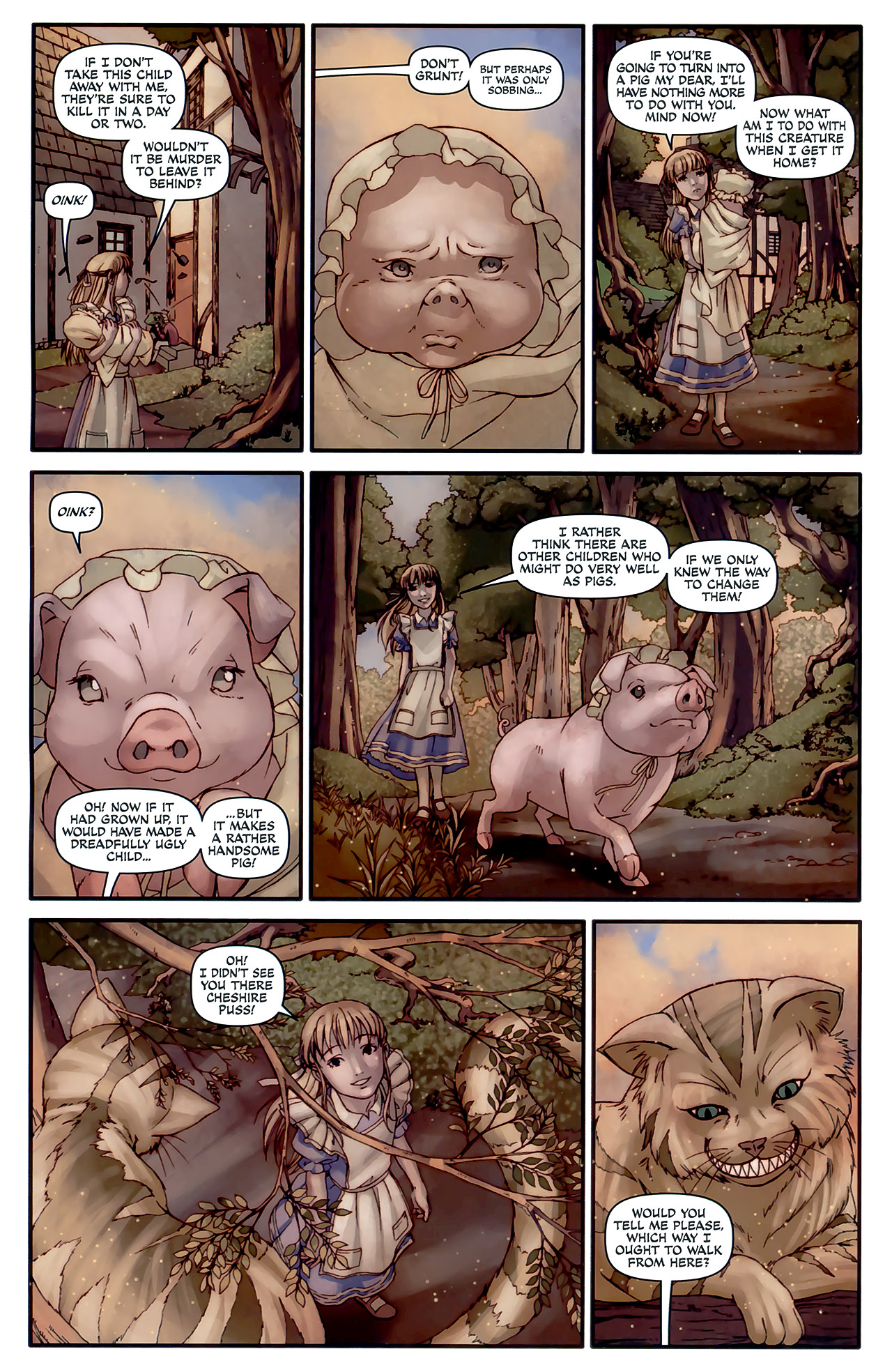 Read online The Complete Alice in Wonderland comic -  Issue #1 - 40
