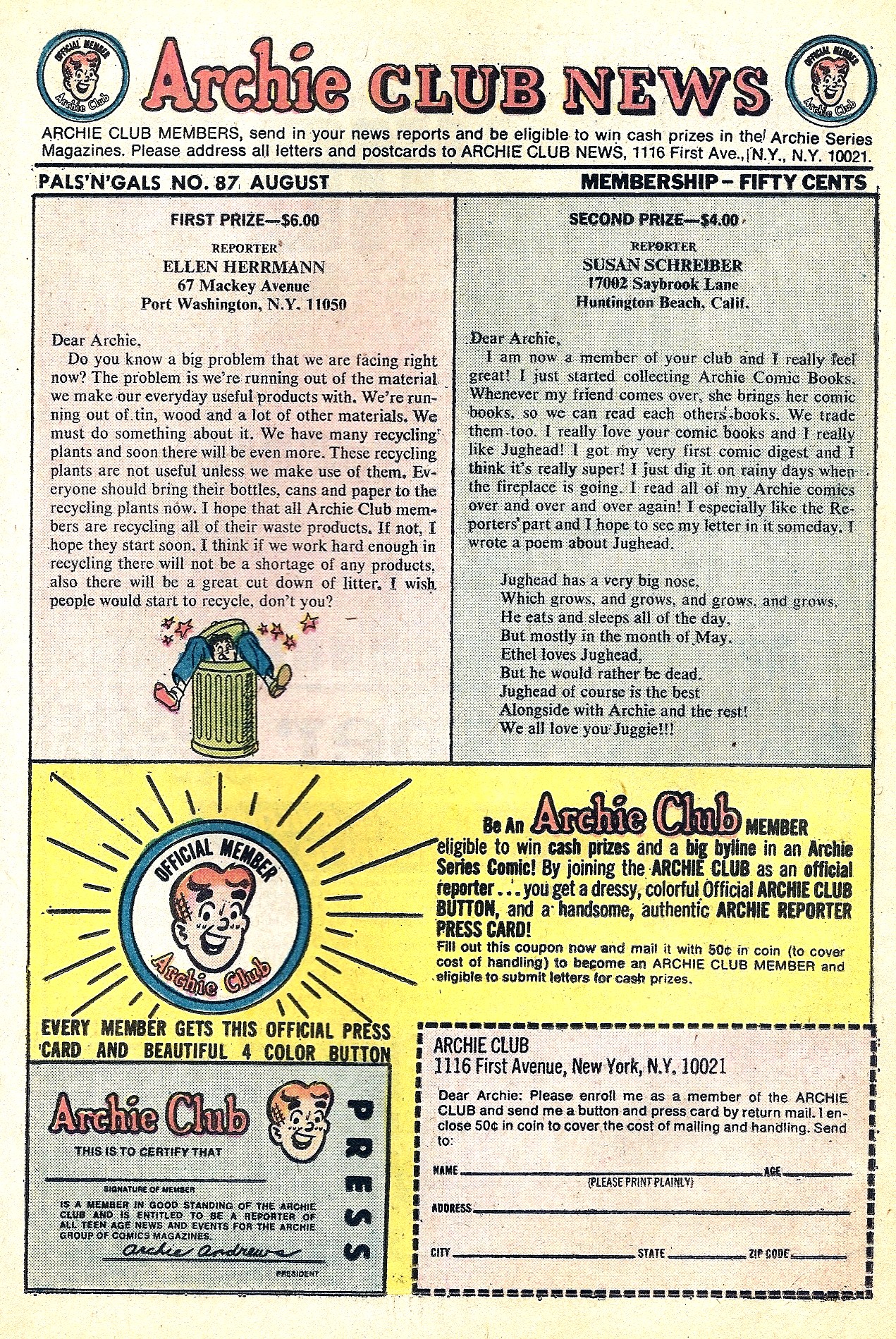 Read online Archie's Pals 'N' Gals (1952) comic -  Issue #87 - 11