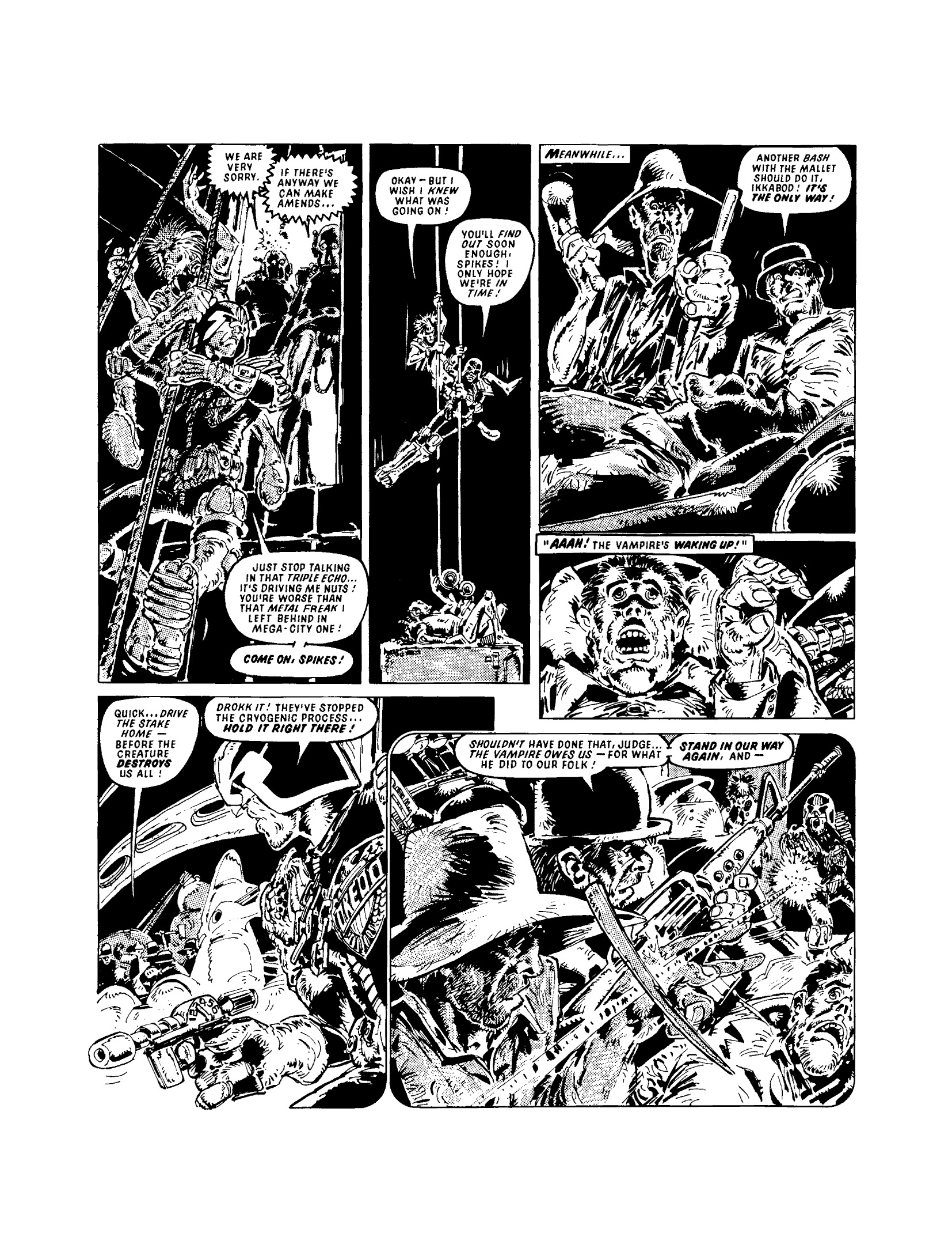 Read online Judge Dredd: The Cursed Earth Uncensored comic -  Issue # TPB - 55