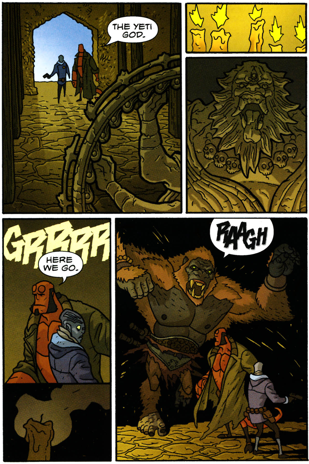 Read online Hellboy Animated: The Yearning comic -  Issue # Full - 18