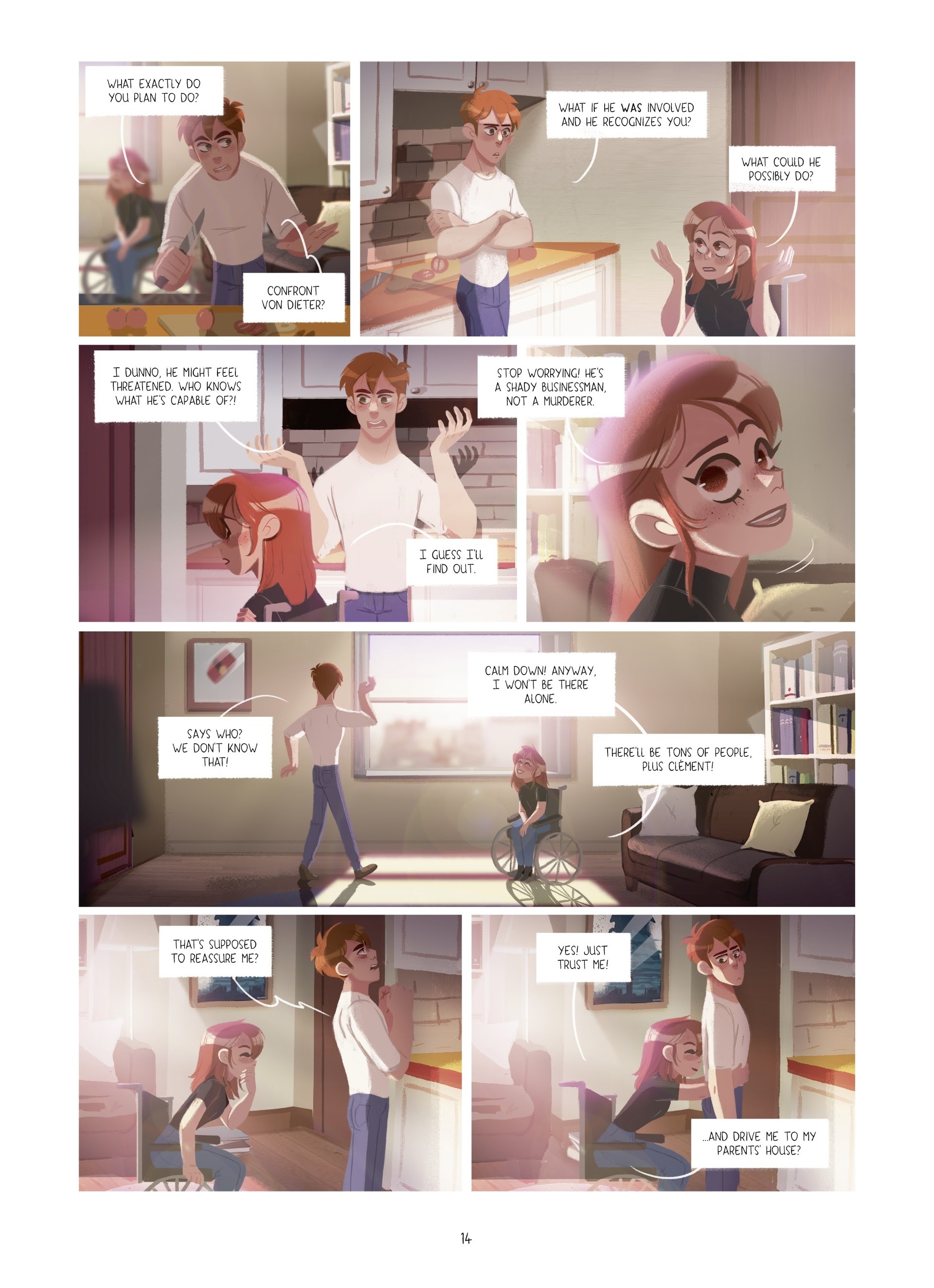 Read online Through Lya's Eyes comic -  Issue #3 - 14