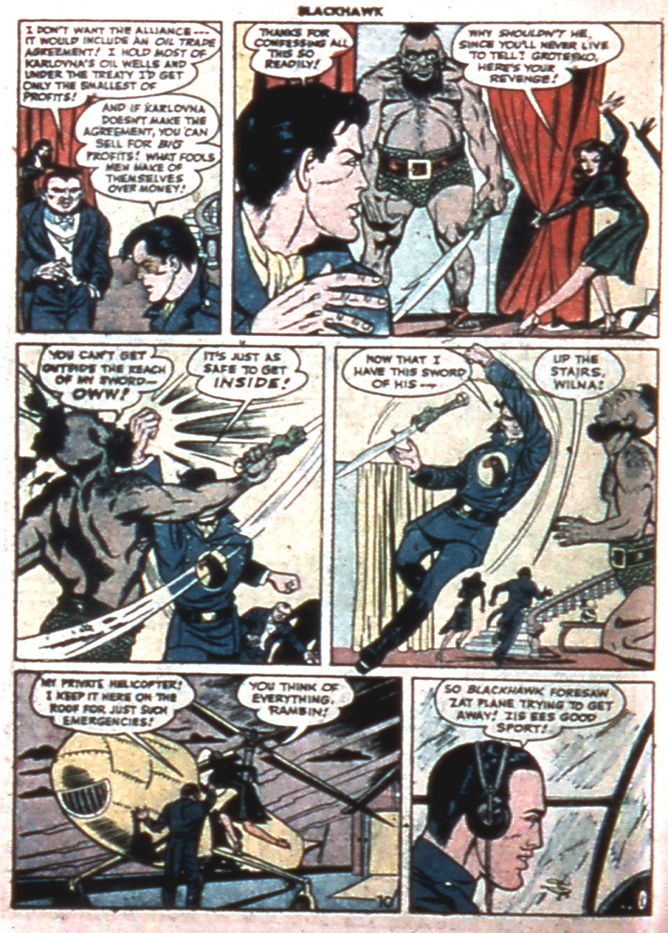 Read online Blackhawk (1957) comic -  Issue #14 - 12