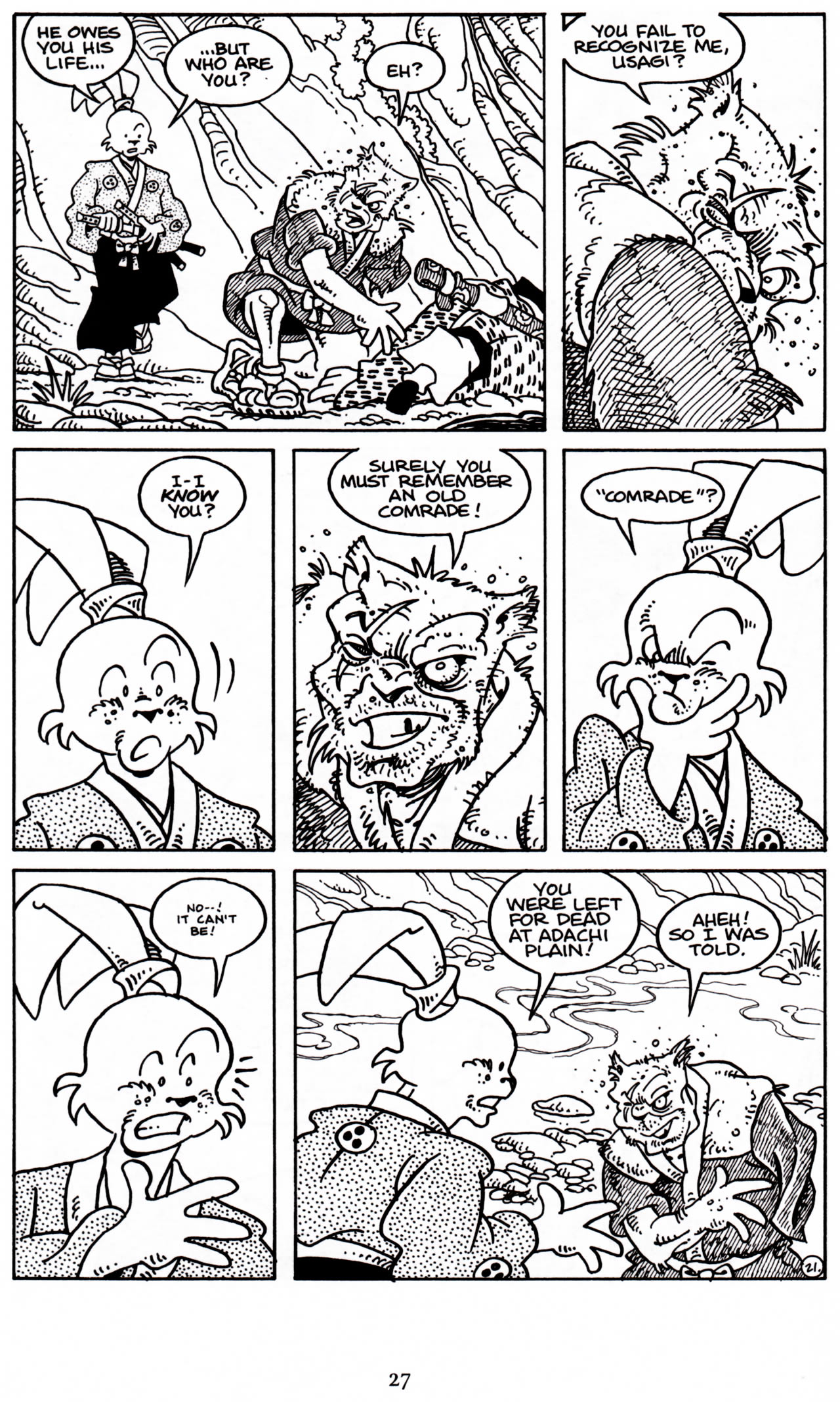Read online Usagi Yojimbo (1996) comic -  Issue #23 - 22