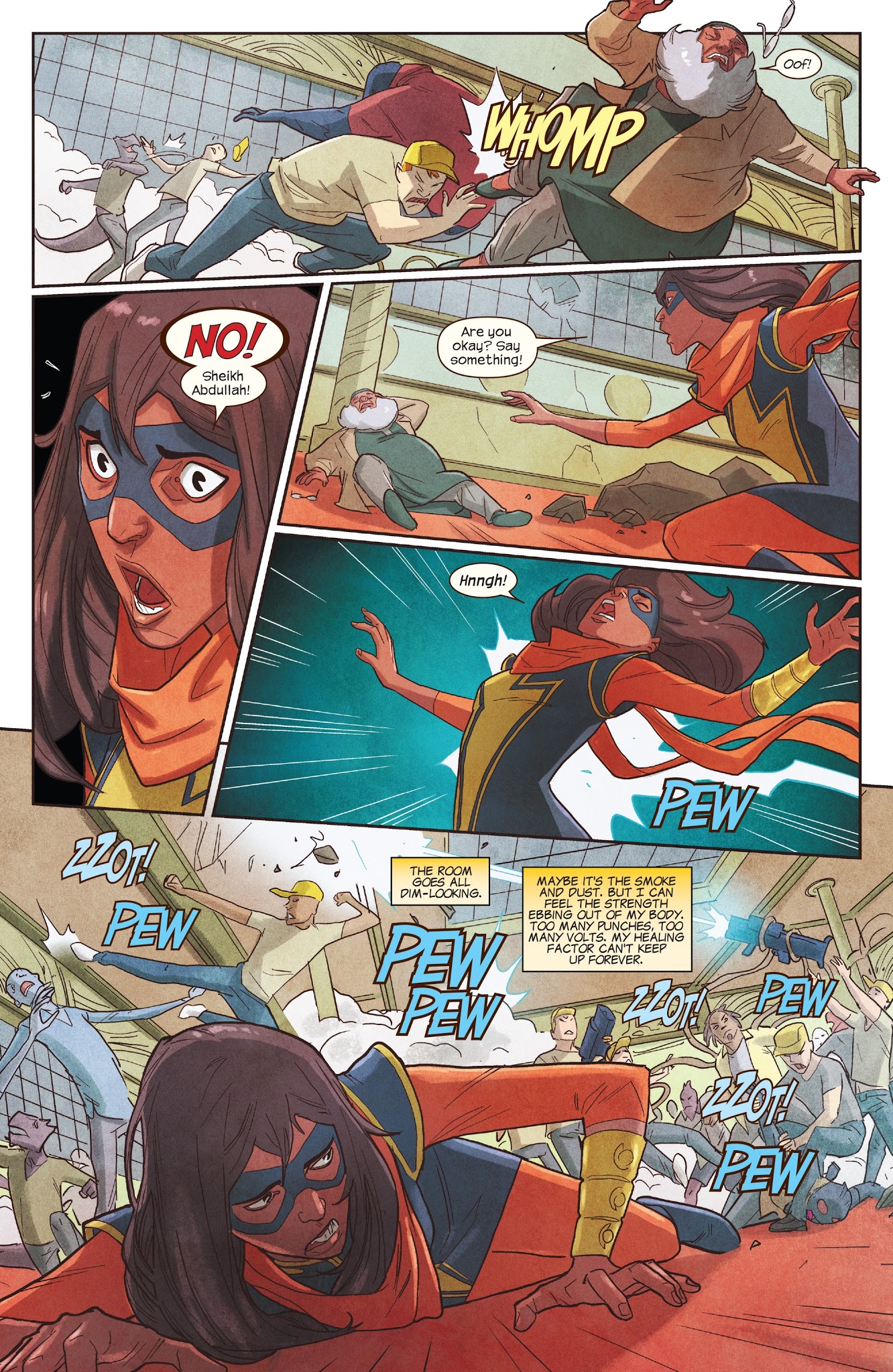 Read online Ms. Marvel (2016) comic -  Issue #21 - 14
