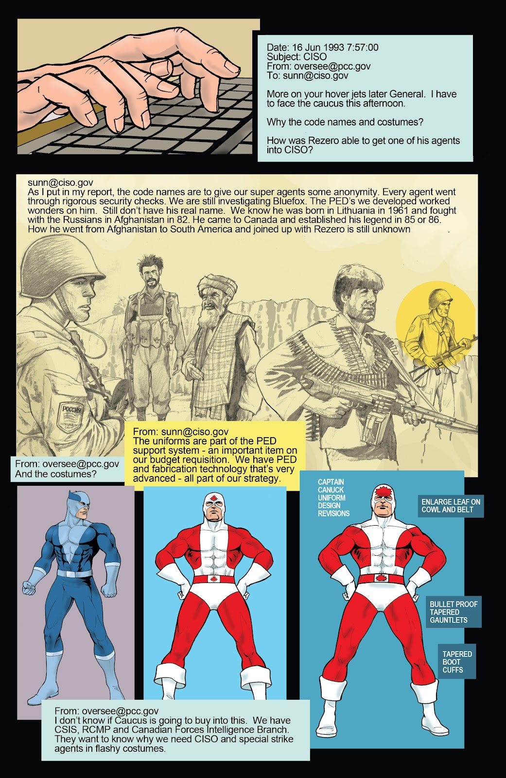 Chapterhouse Archives: Captain Canuck issue 1 - Page 23