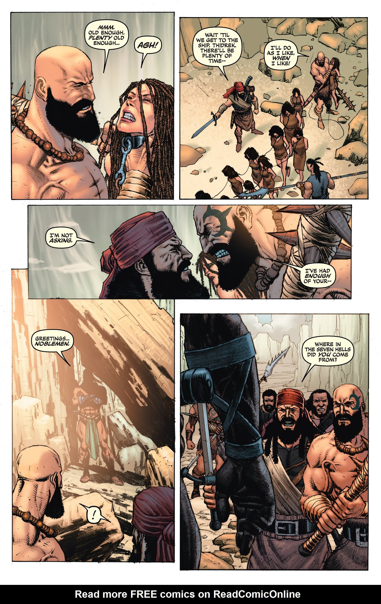 Read online Thulsa Doom comic -  Issue #1 - 5