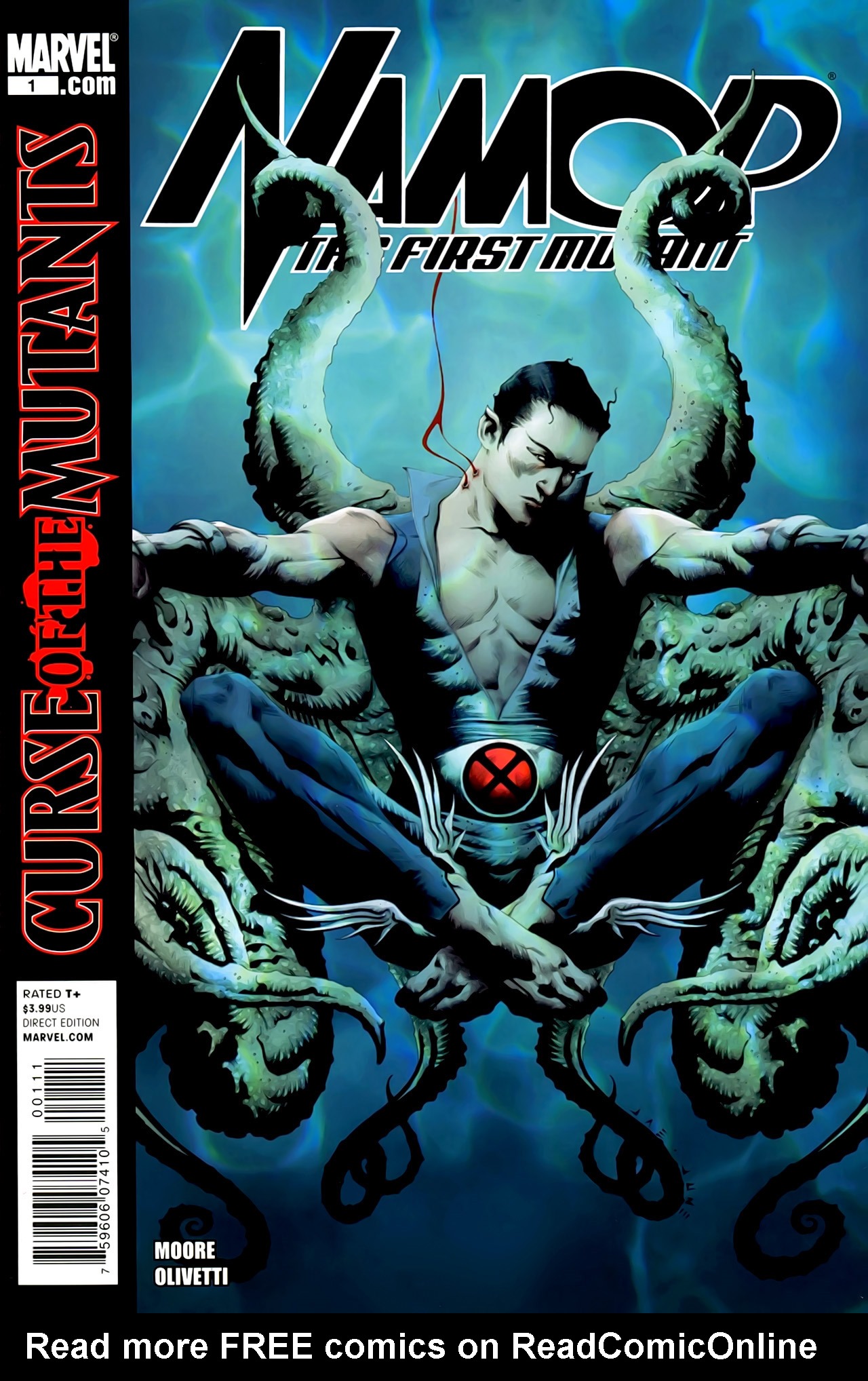 Read online Namor: The First Mutant comic -  Issue #1 - 1