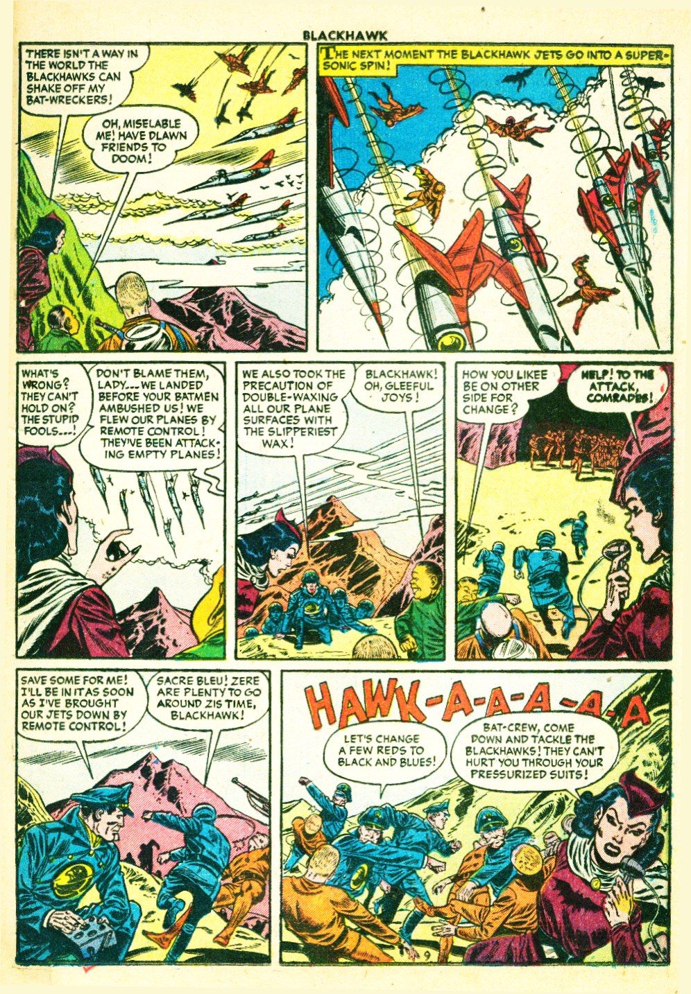 Read online Blackhawk (1957) comic -  Issue #97 - 11