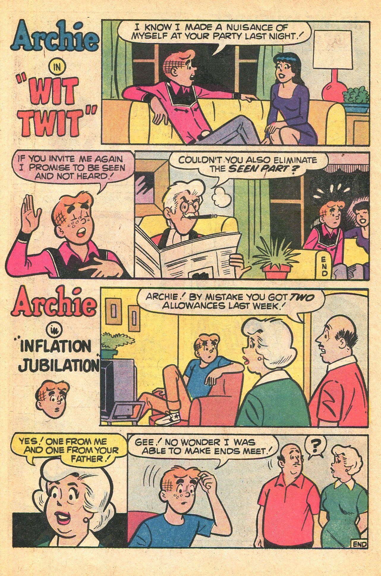 Read online Archie's Joke Book Magazine comic -  Issue #235 - 6