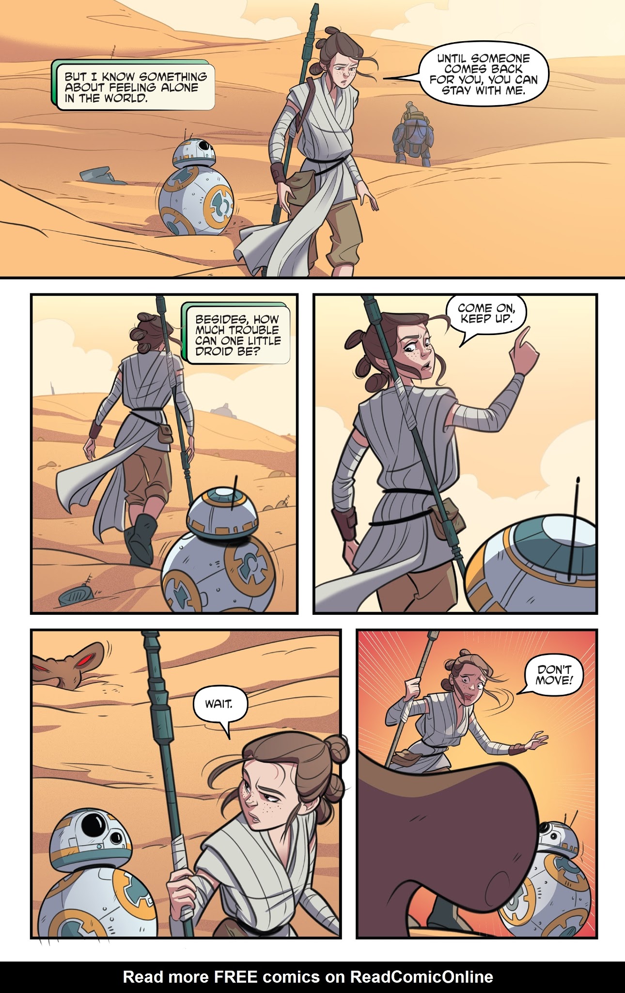 Read online Star Wars Forces of Destiny-Rey comic -  Issue # Full - 5