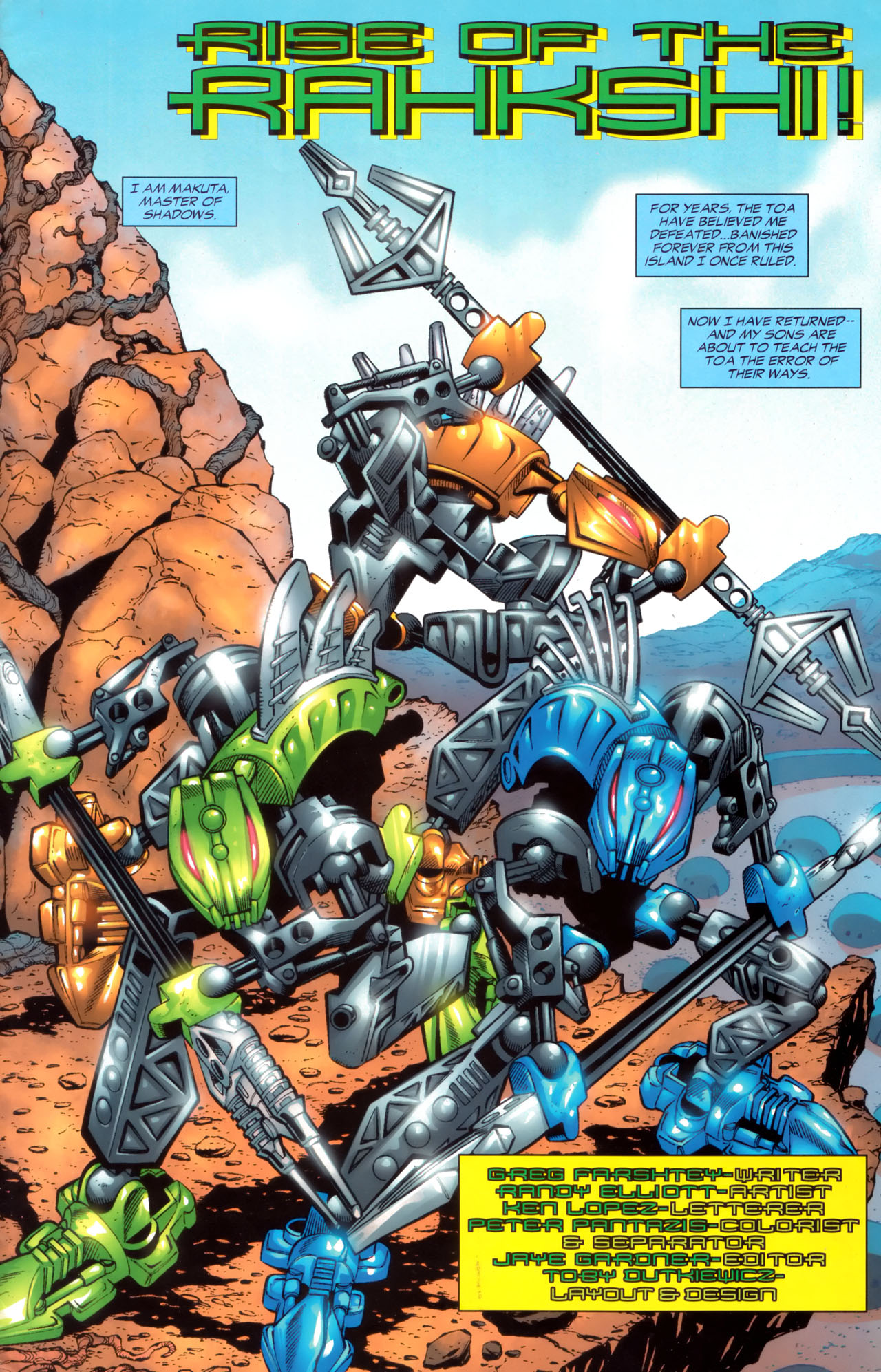 Read online Bionicle comic -  Issue #13 - 3