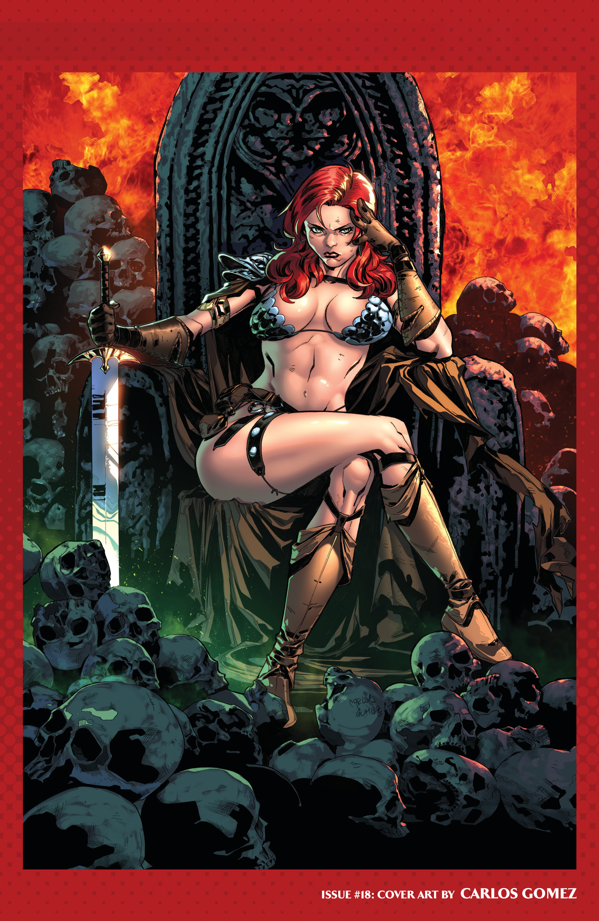 Read online Red Sonja Vol. 4 comic -  Issue # _TPB 4 - 100