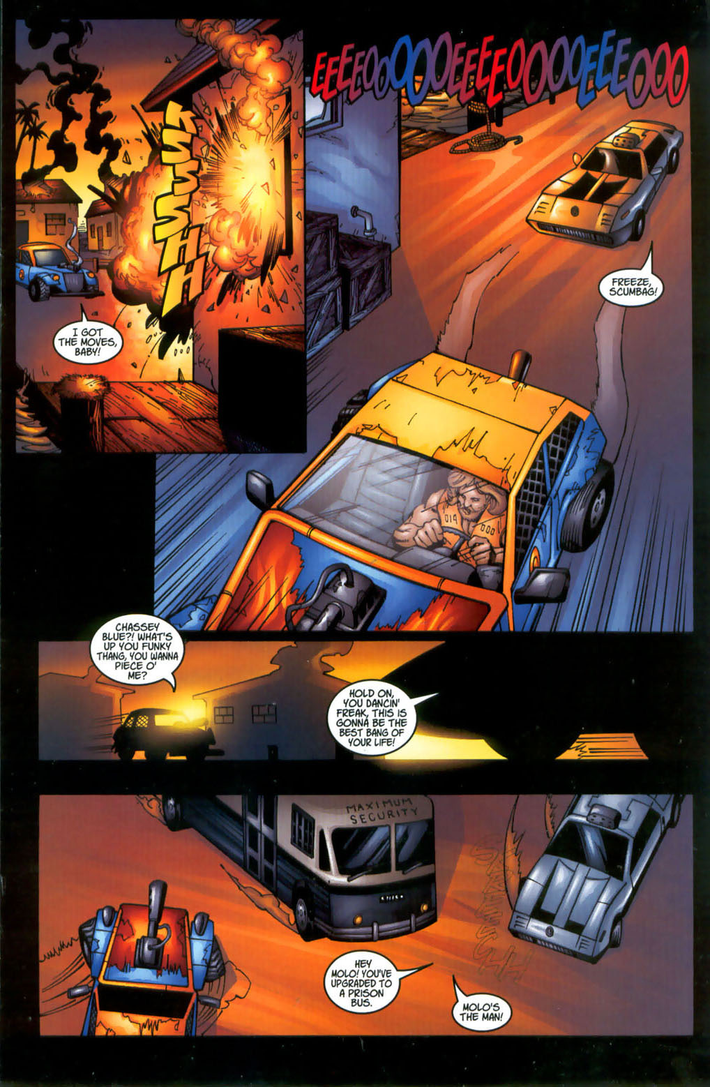 Read online Vigilante 8: 2nd Offense comic -  Issue # Full - 11