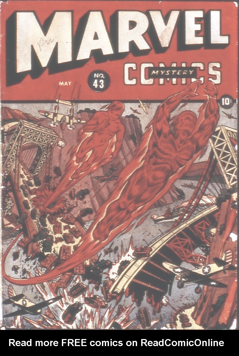 Read online Marvel Mystery Comics comic -  Issue #43 - 2