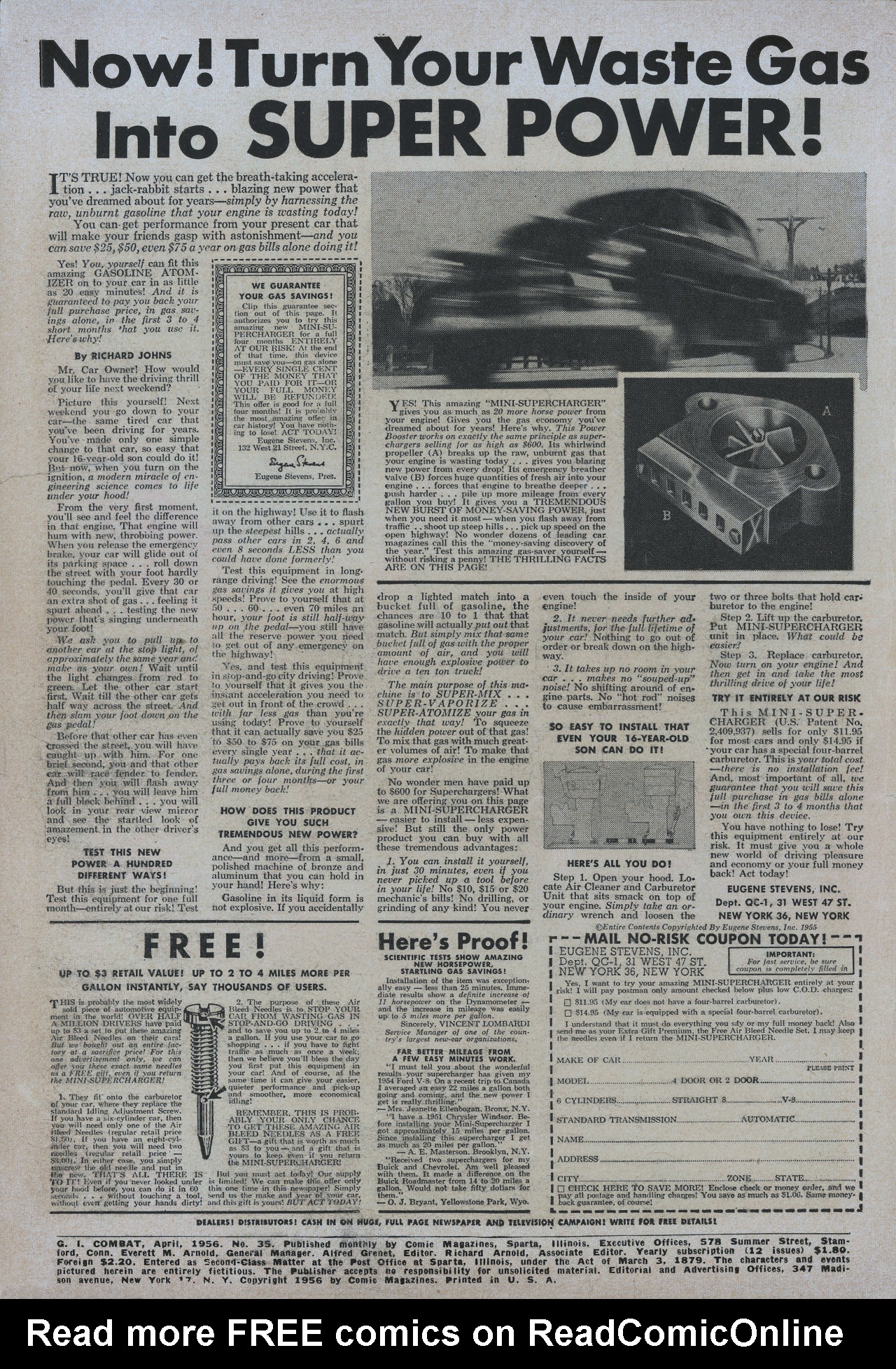 Read online G.I. Combat (1952) comic -  Issue #35 - 2