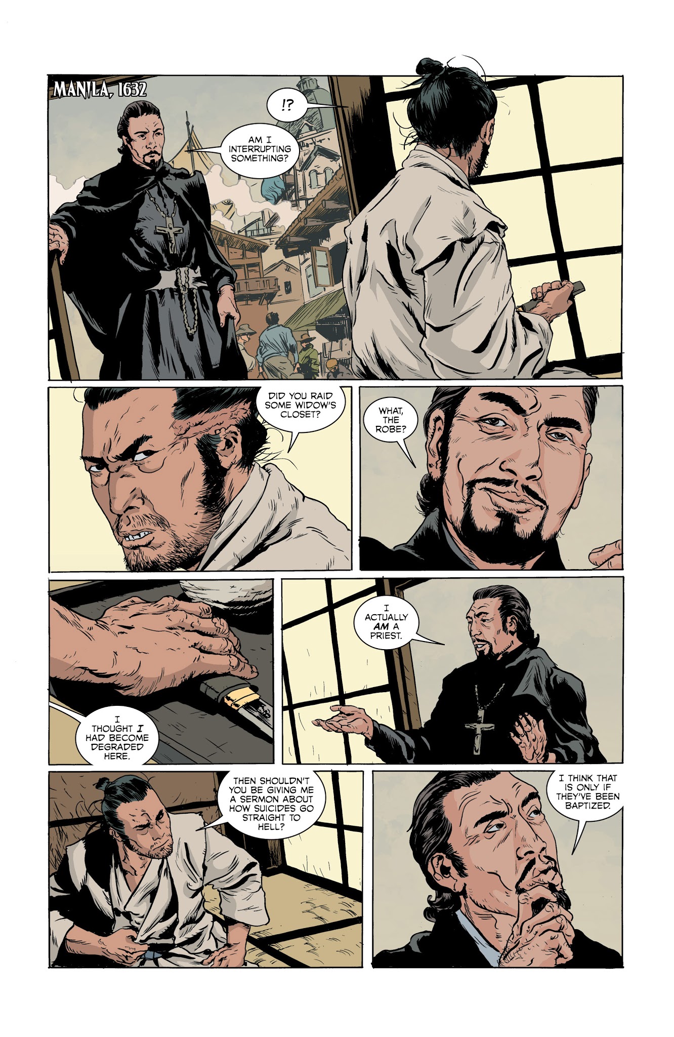 Read online Cimarronin: A Samurai in New Spain comic -  Issue # TPB - 4