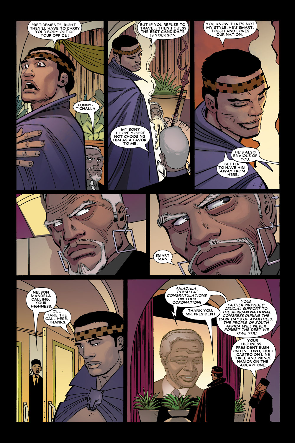 Read online Black Panther (2005) comic -  Issue #3 - 16